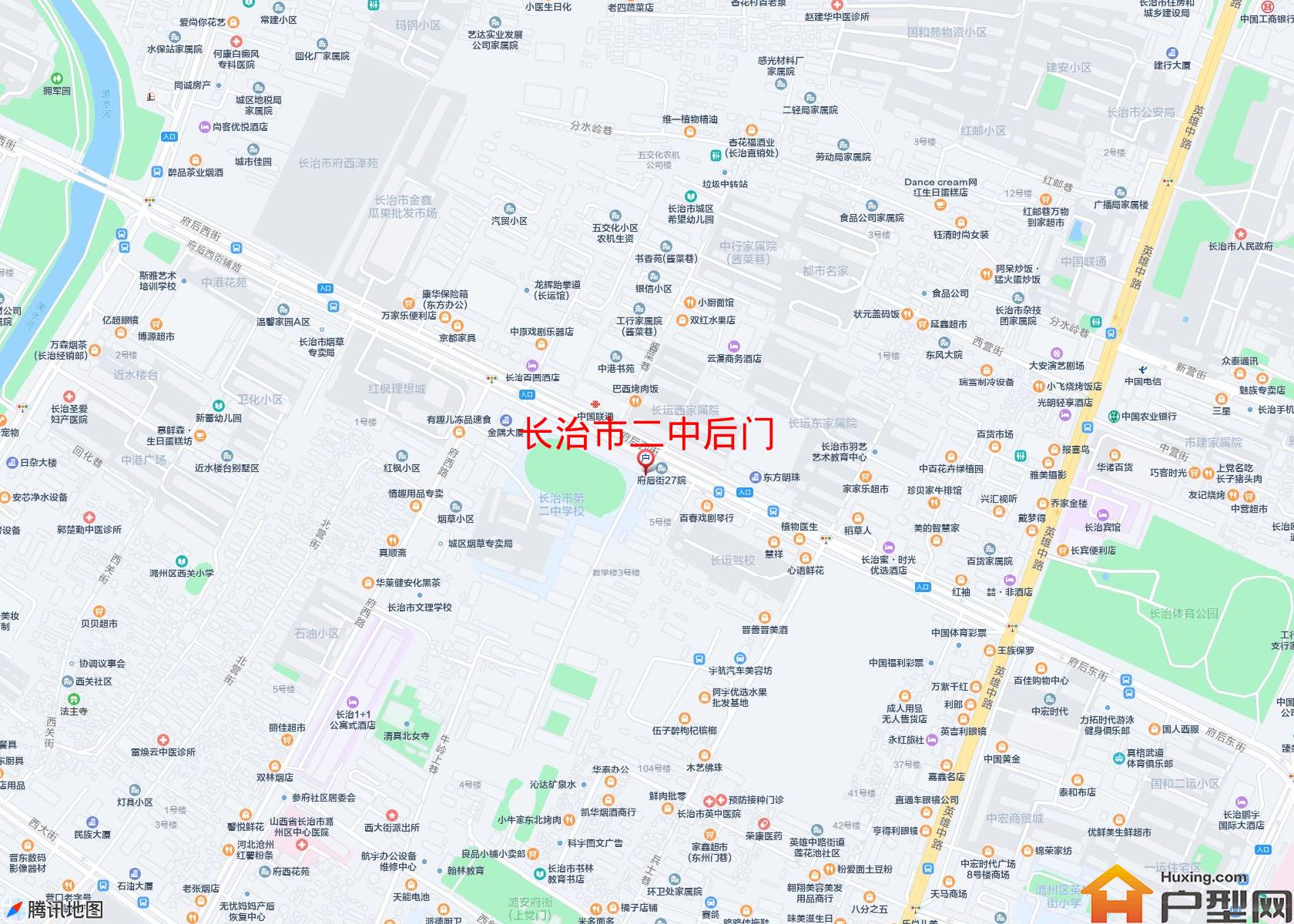 二中后门小区 - 户型网