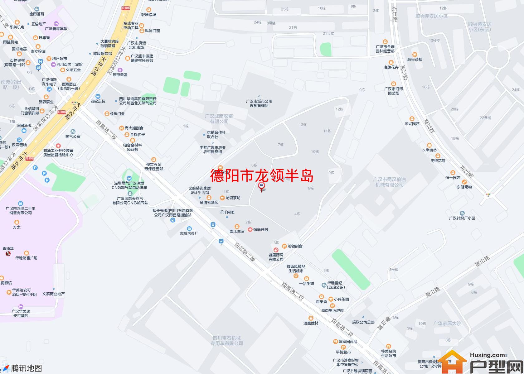 龙领半岛小区 - 户型网