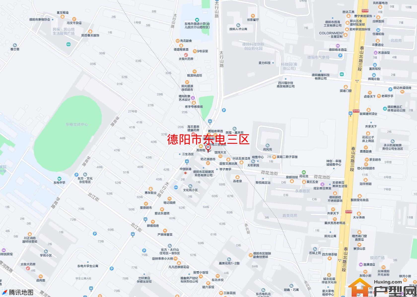 东电三区小区 - 户型网