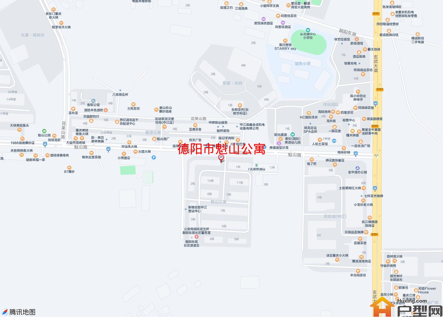 魁山公寓小区 - 户型网