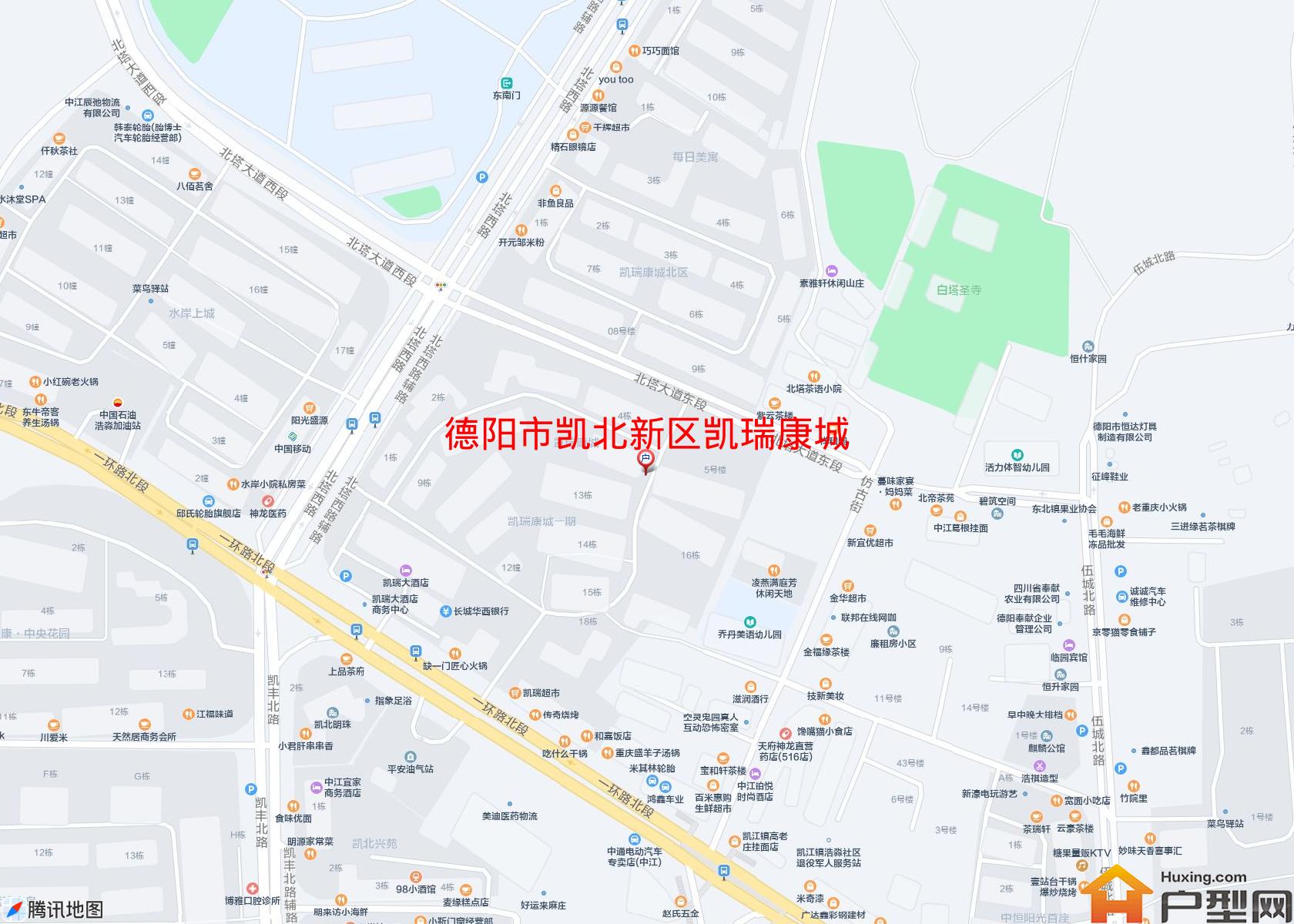 凯北新区凯瑞康城小区 - 户型网