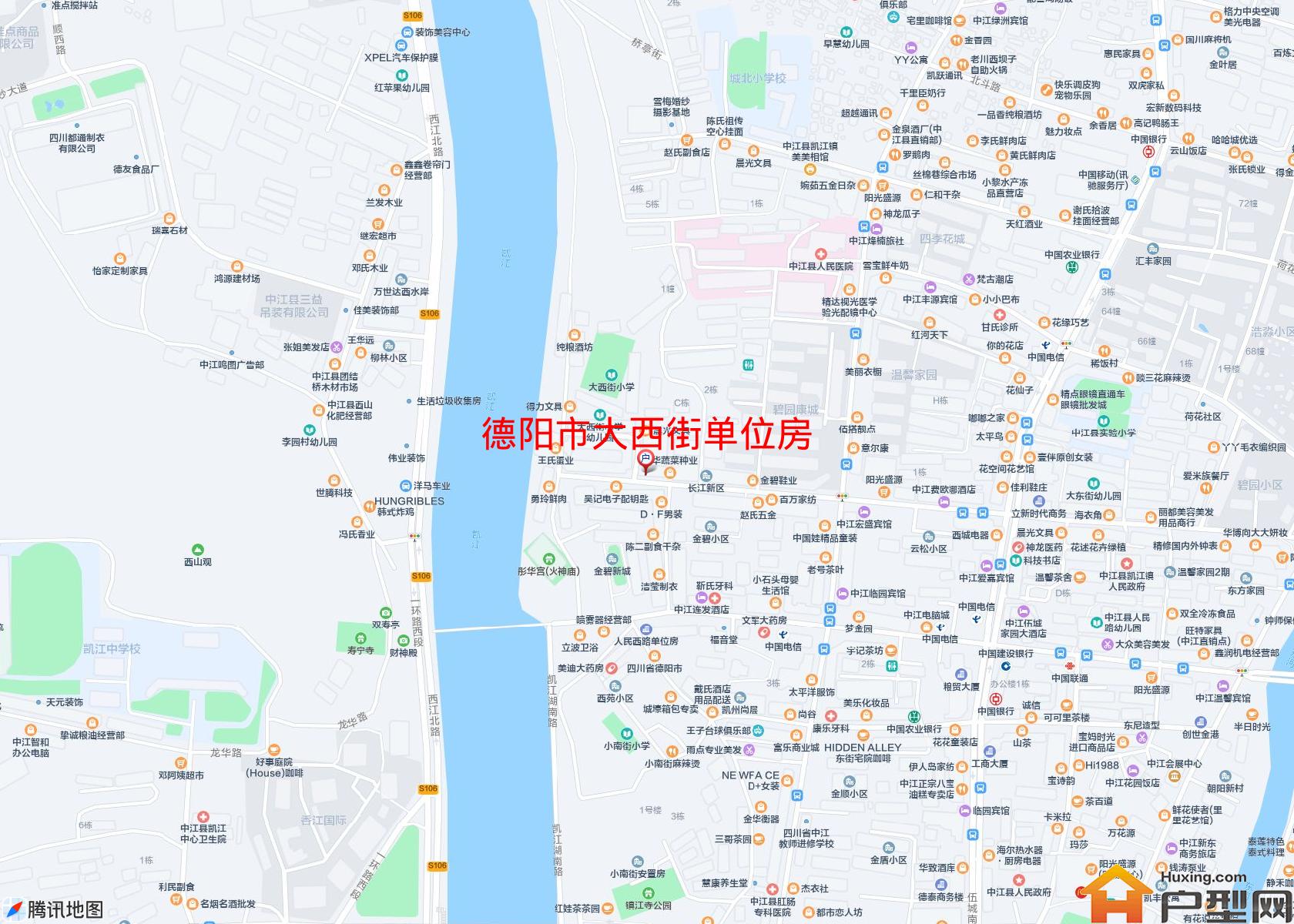 大西街单位房小区 - 户型网