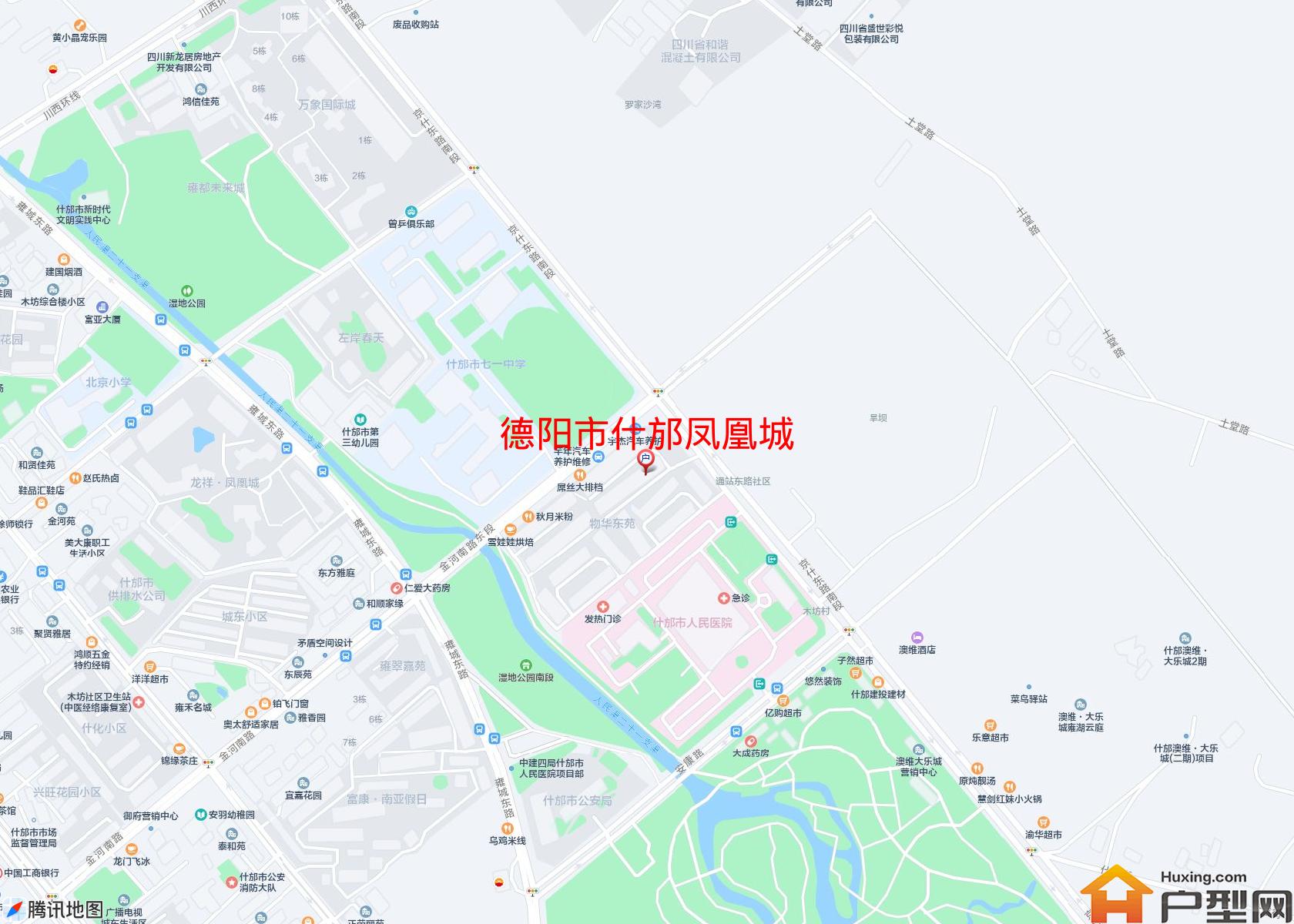 什邡凤凰城小区 - 户型网