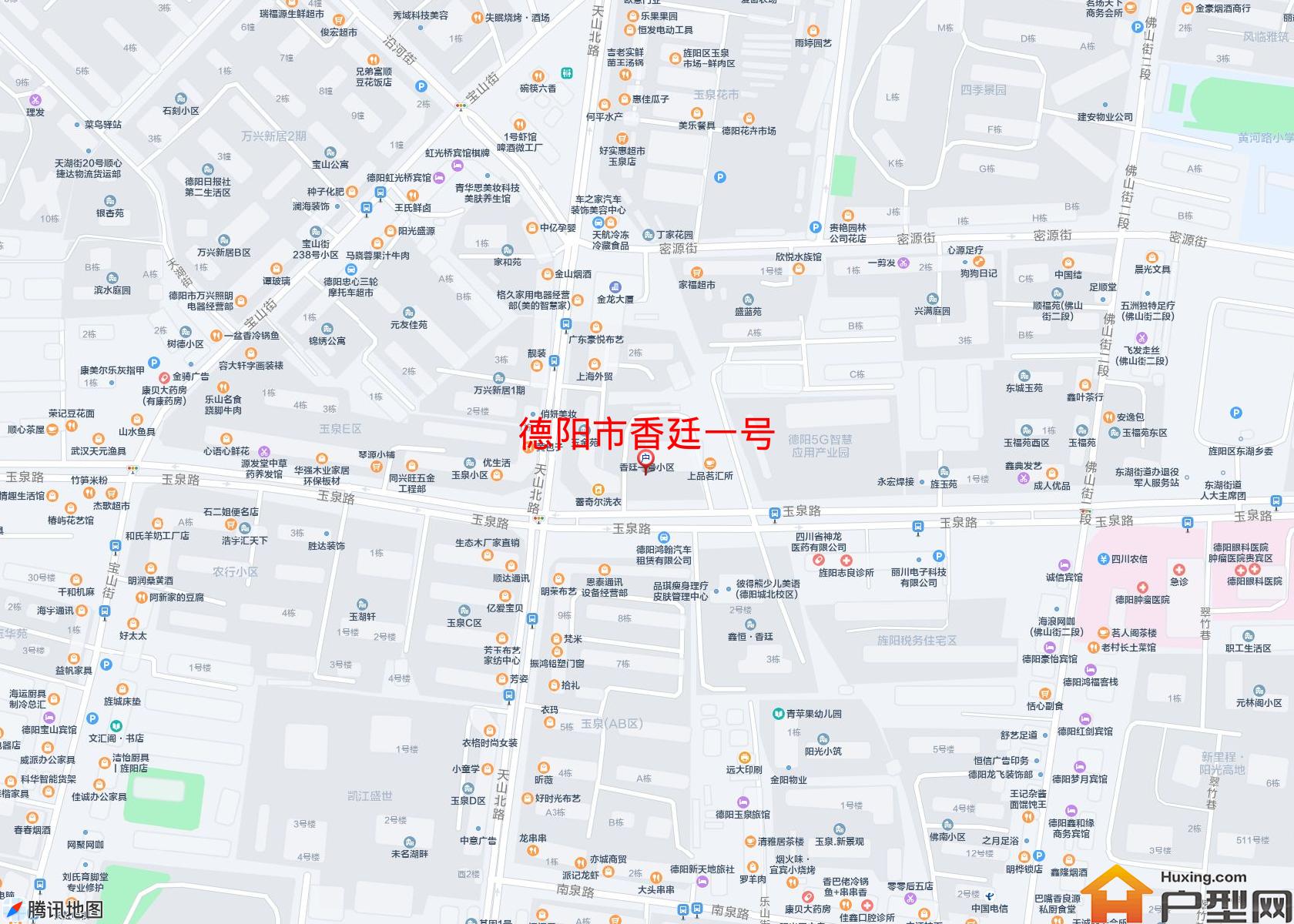 香廷一号小区 - 户型网