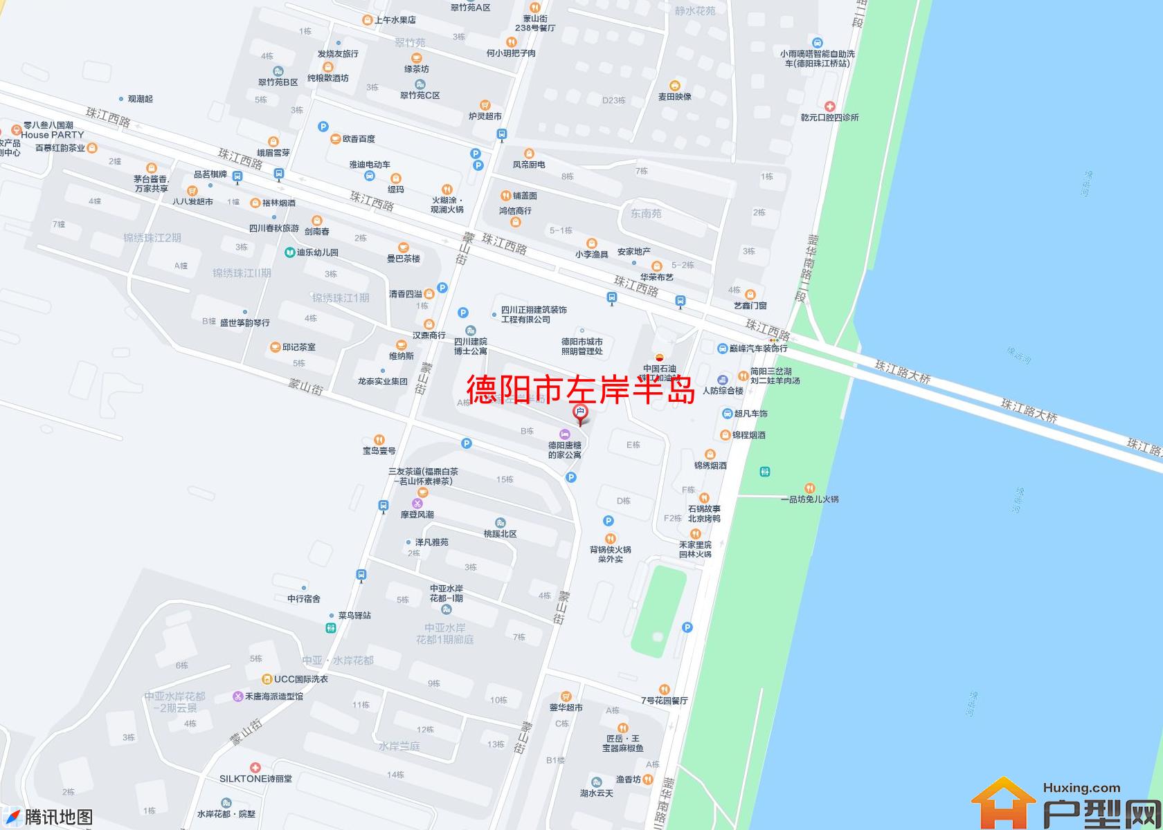左岸半岛小区 - 户型网