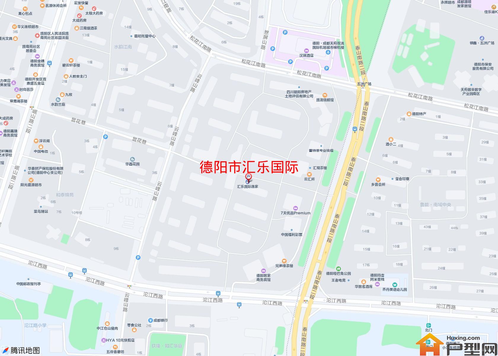 汇乐国际小区 - 户型网