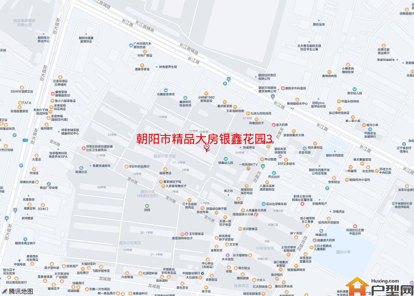 精品大房银鑫花园 3室2厅140平7小区 - 户型网