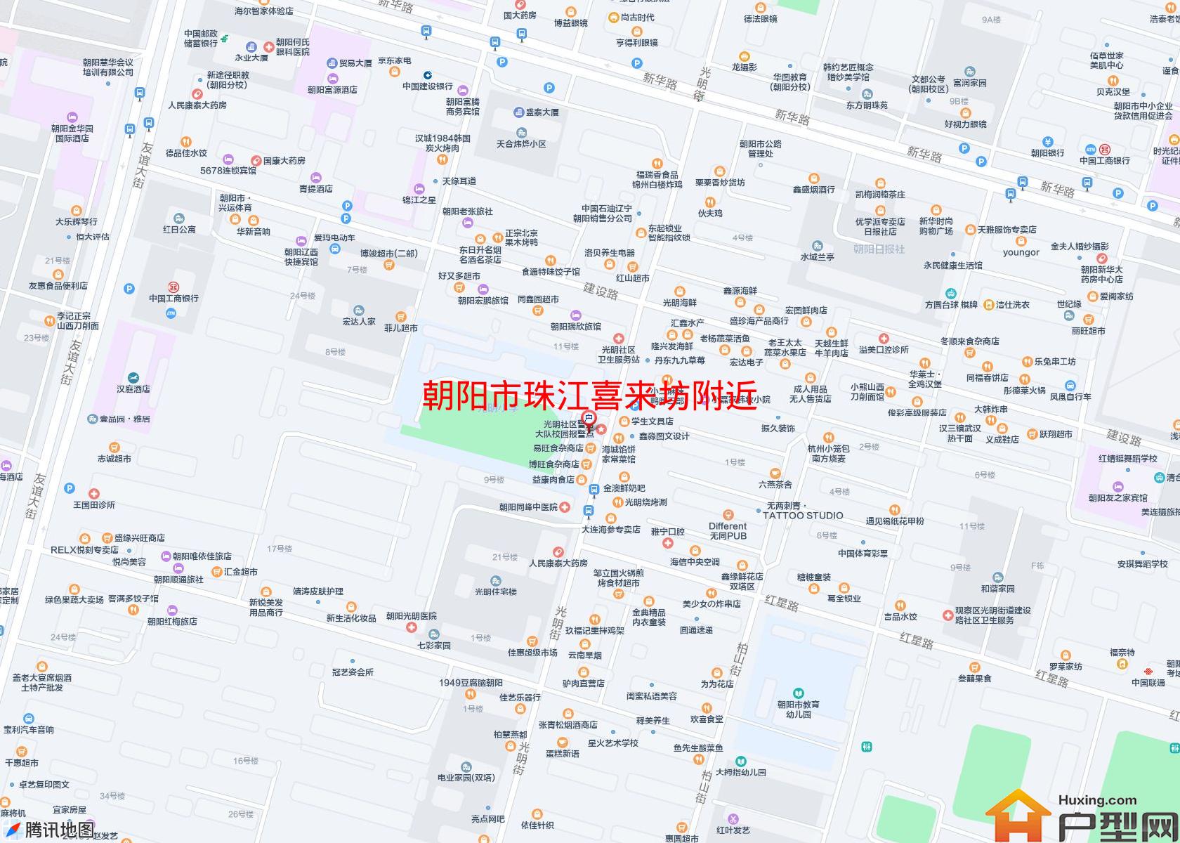 珠江喜来坊附近小区 - 户型网