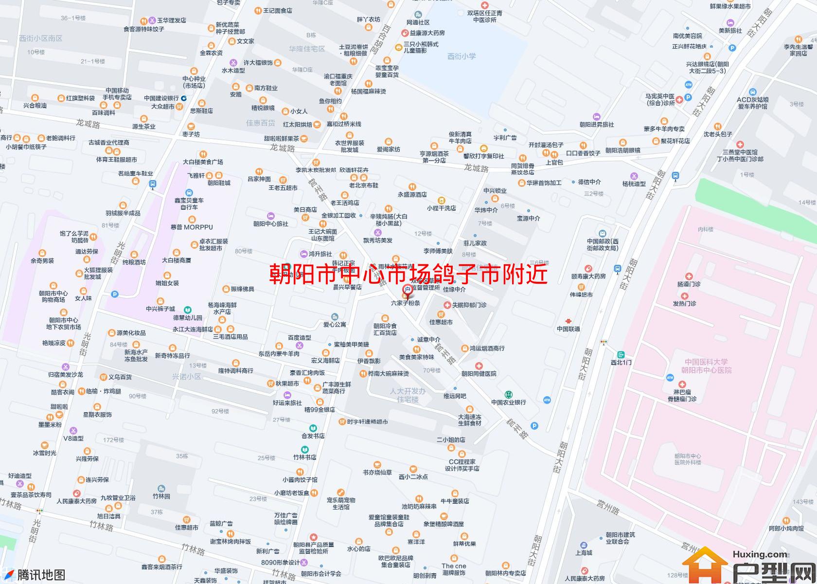 中心市场鸽子市附近小区 - 户型网