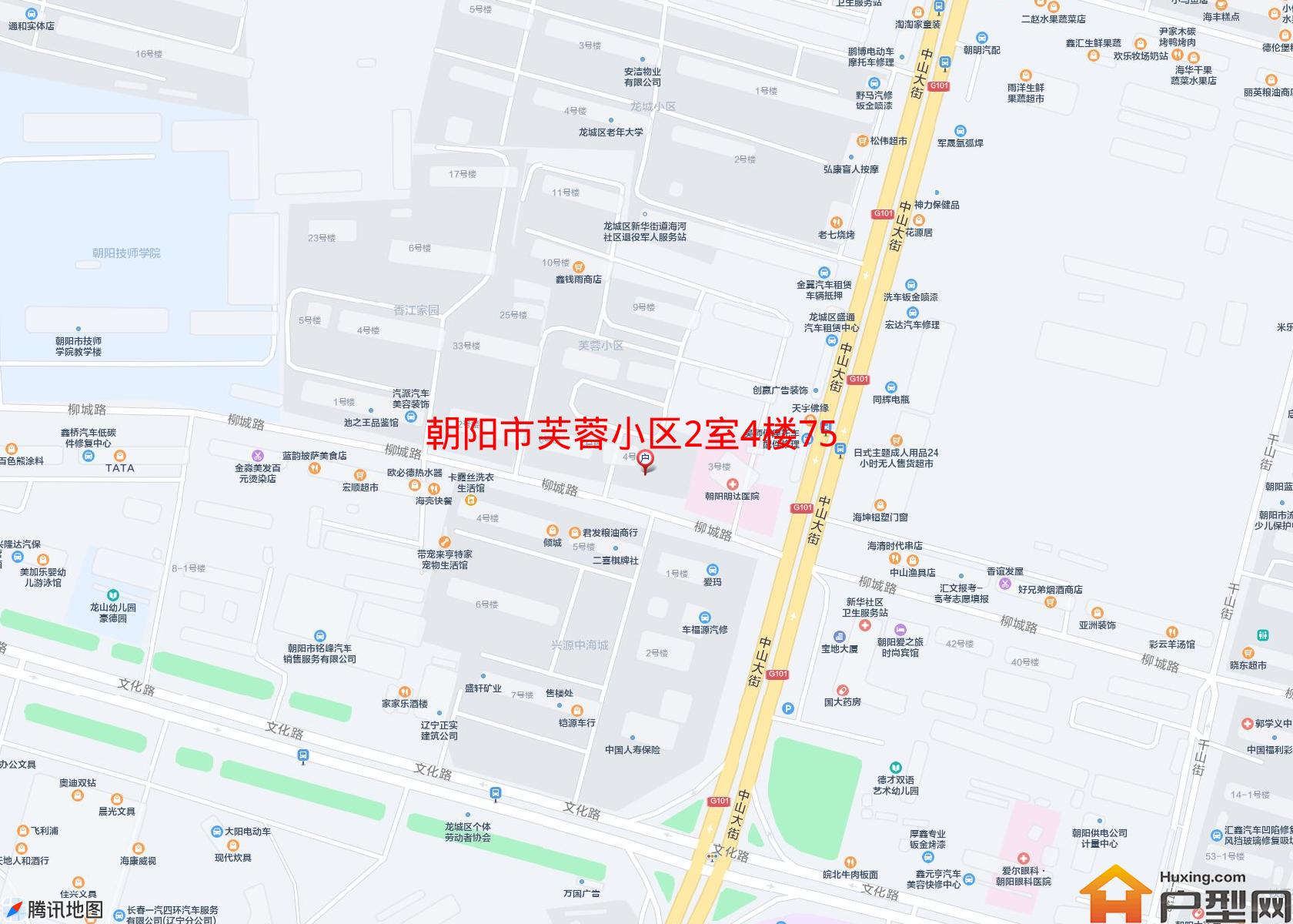 芙蓉小区2室4楼75平米有床衣柜80小区 - 户型网