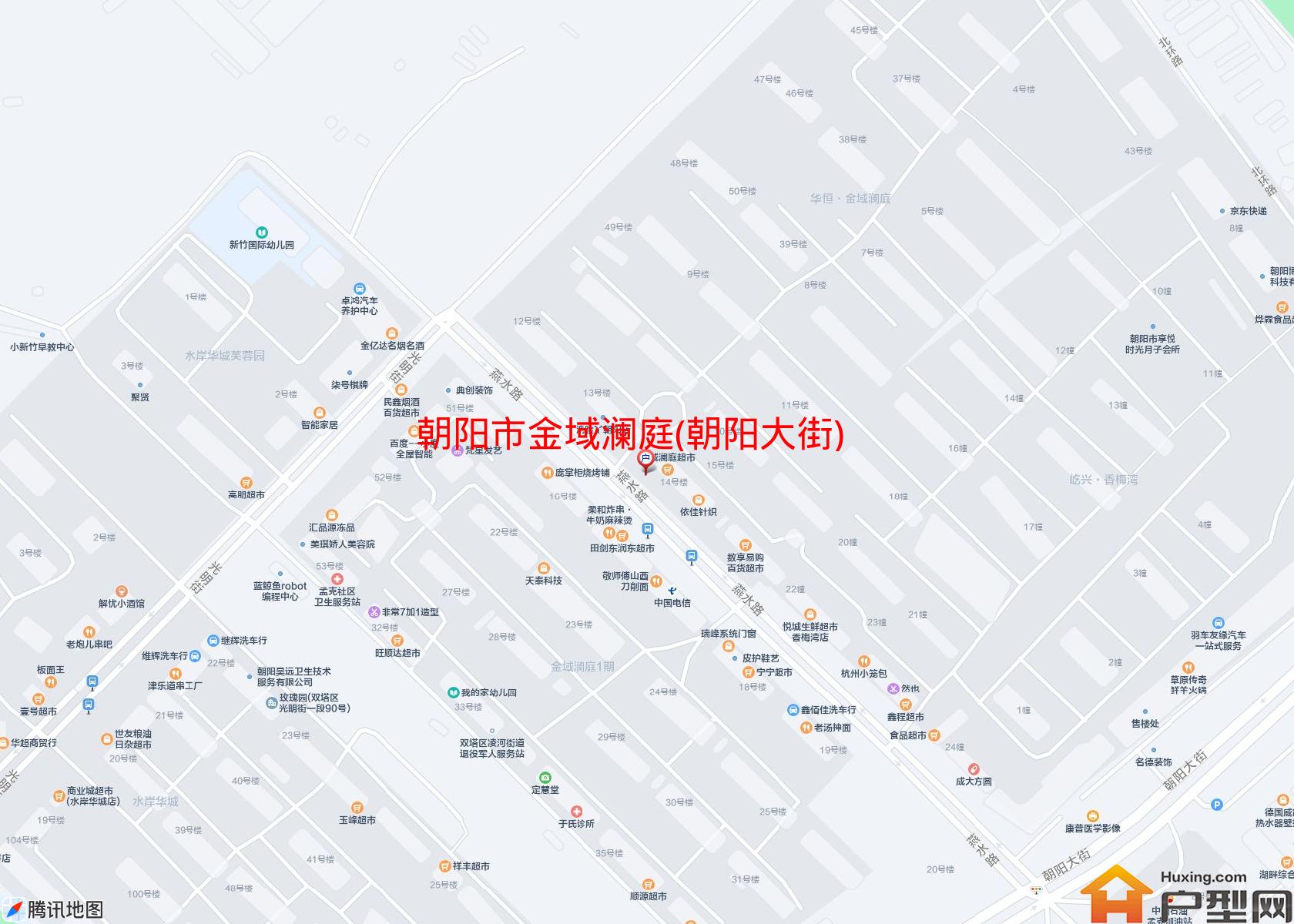 金域澜庭(朝阳大街)小区 - 户型网