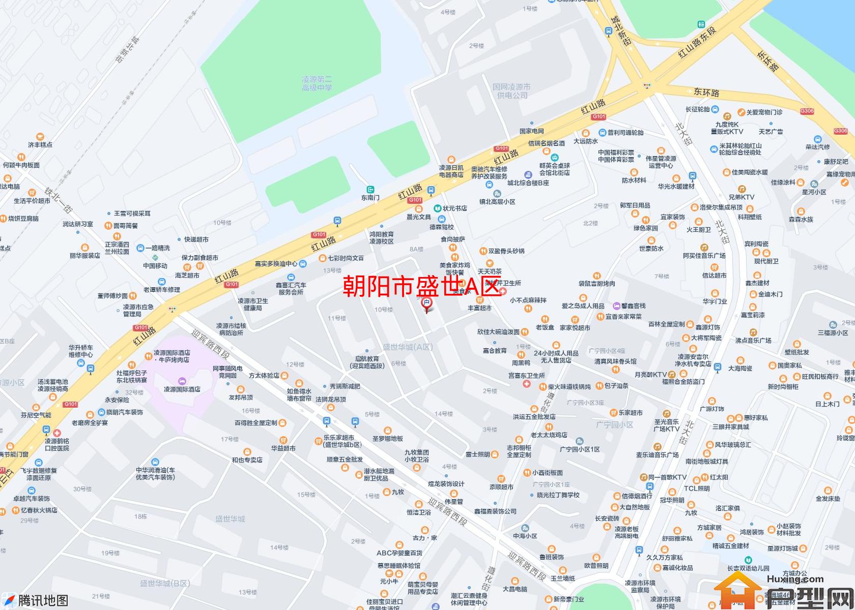 盛世A区小区 - 户型网