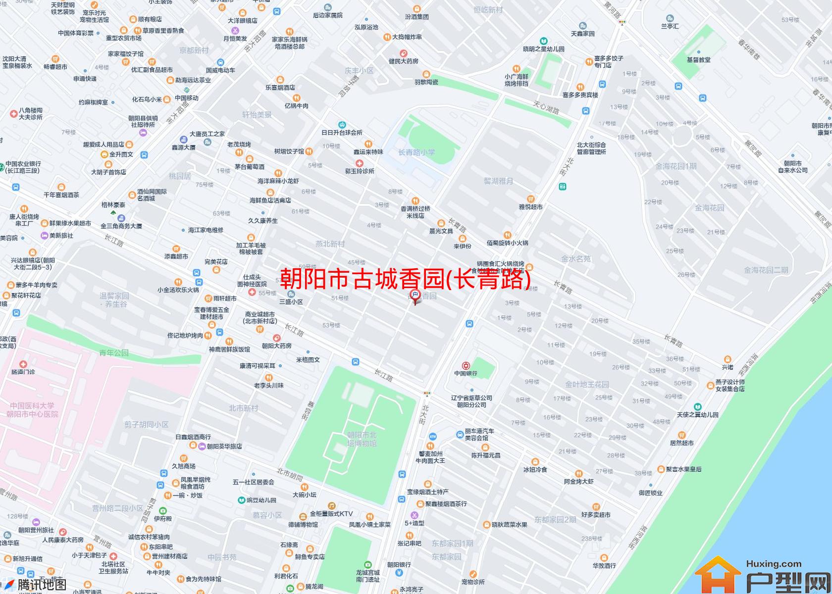 古城香园(长青路)小区 - 户型网