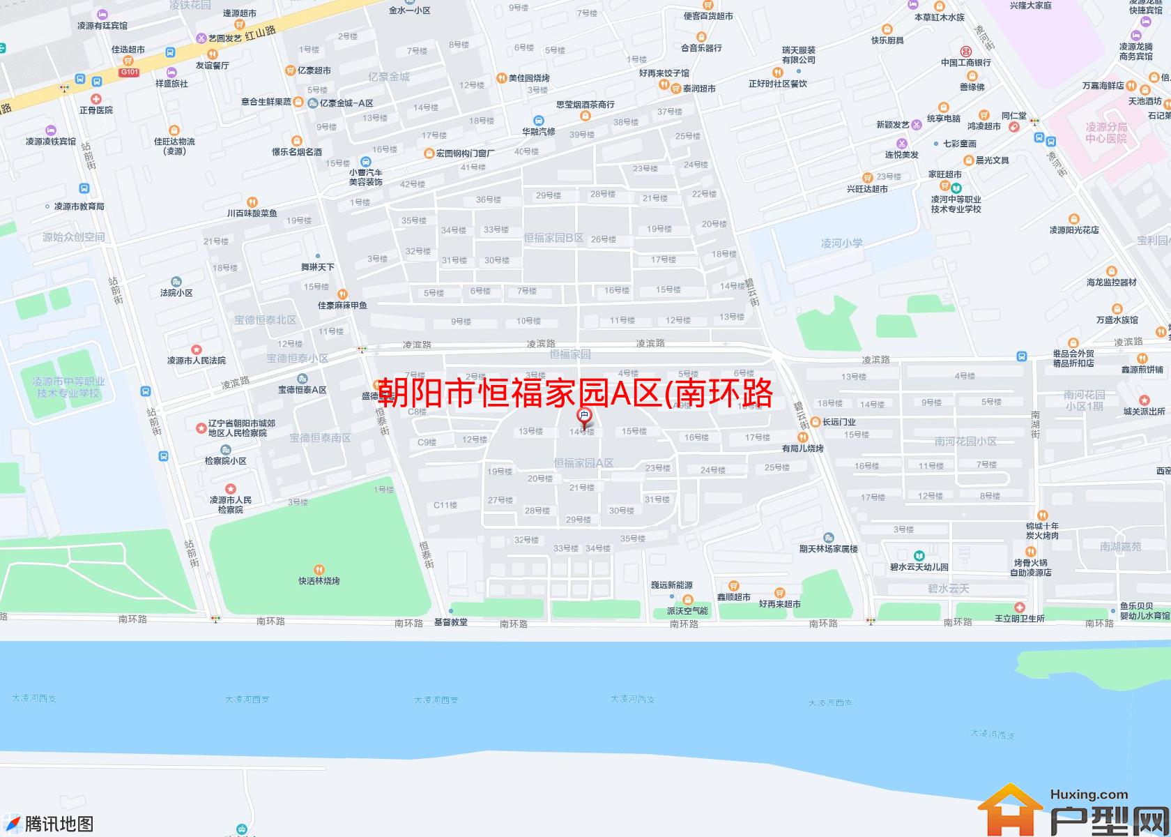 恒福家园A区(南环路)小区 - 户型网