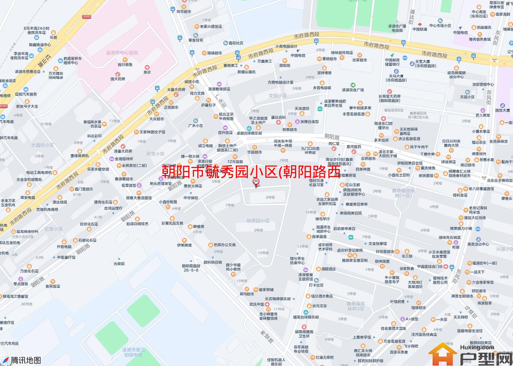 毓秀园小区(朝阳路西段)小区 - 户型网