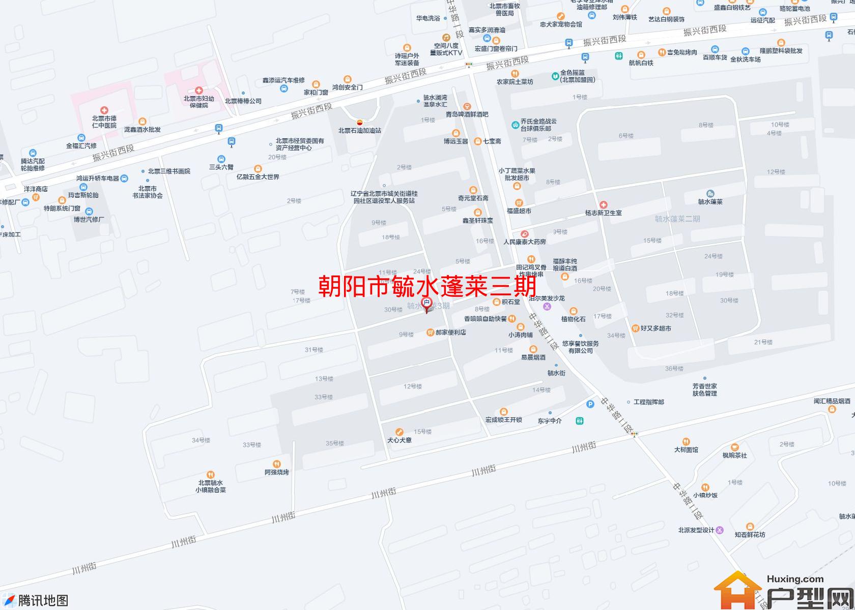 毓水蓬莱三期小区 - 户型网