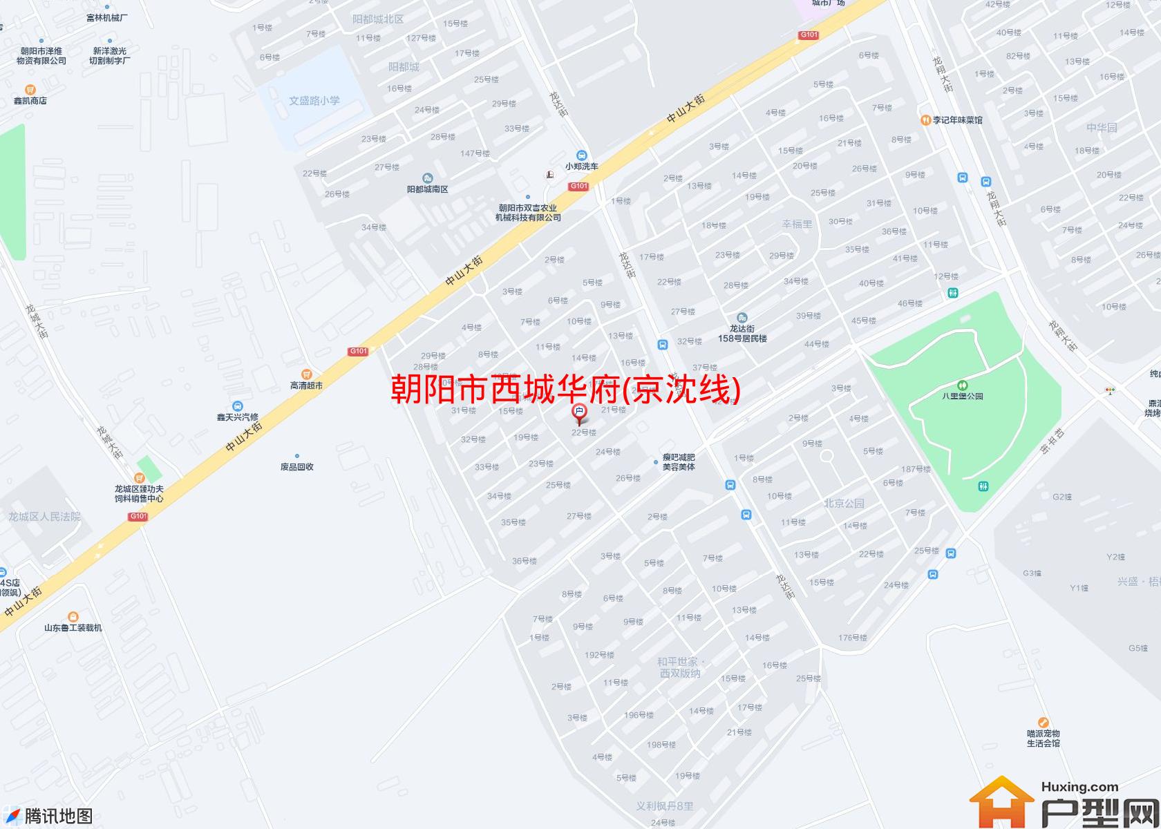 西城华府(京沈线)小区 - 户型网