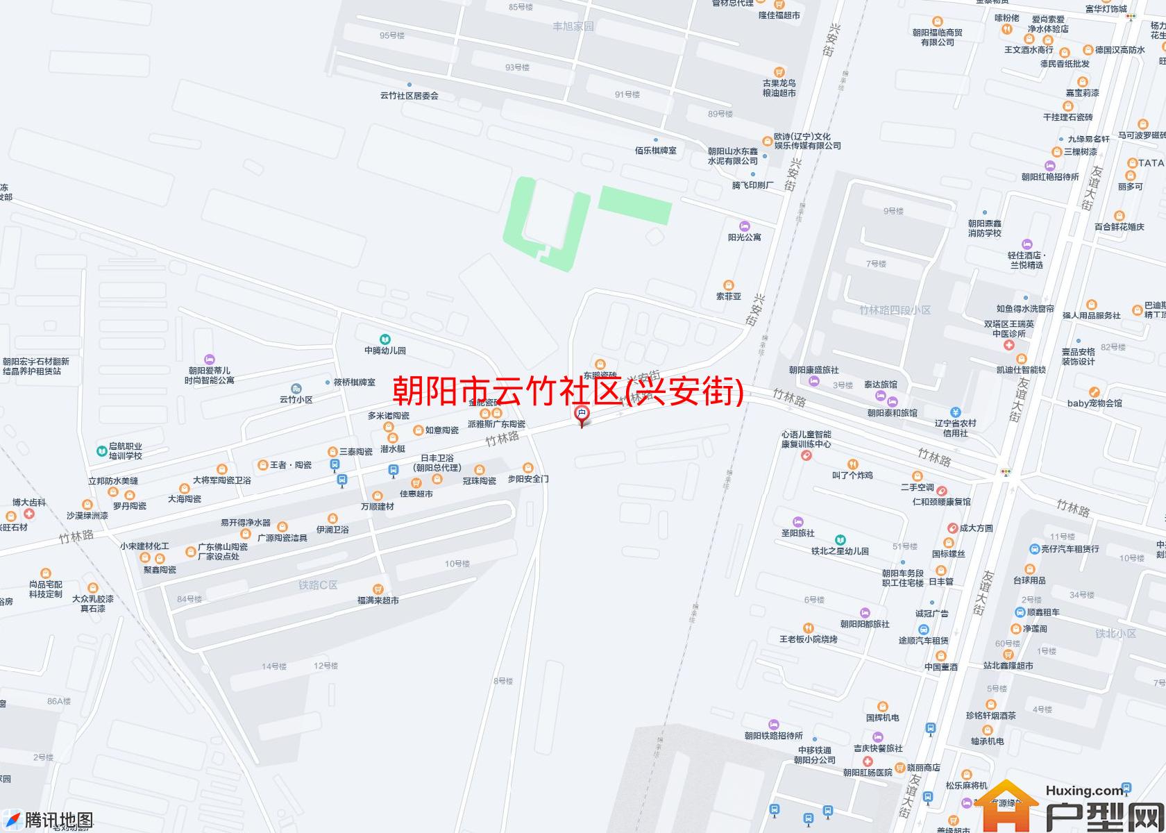 云竹社区(兴安街)小区 - 户型网