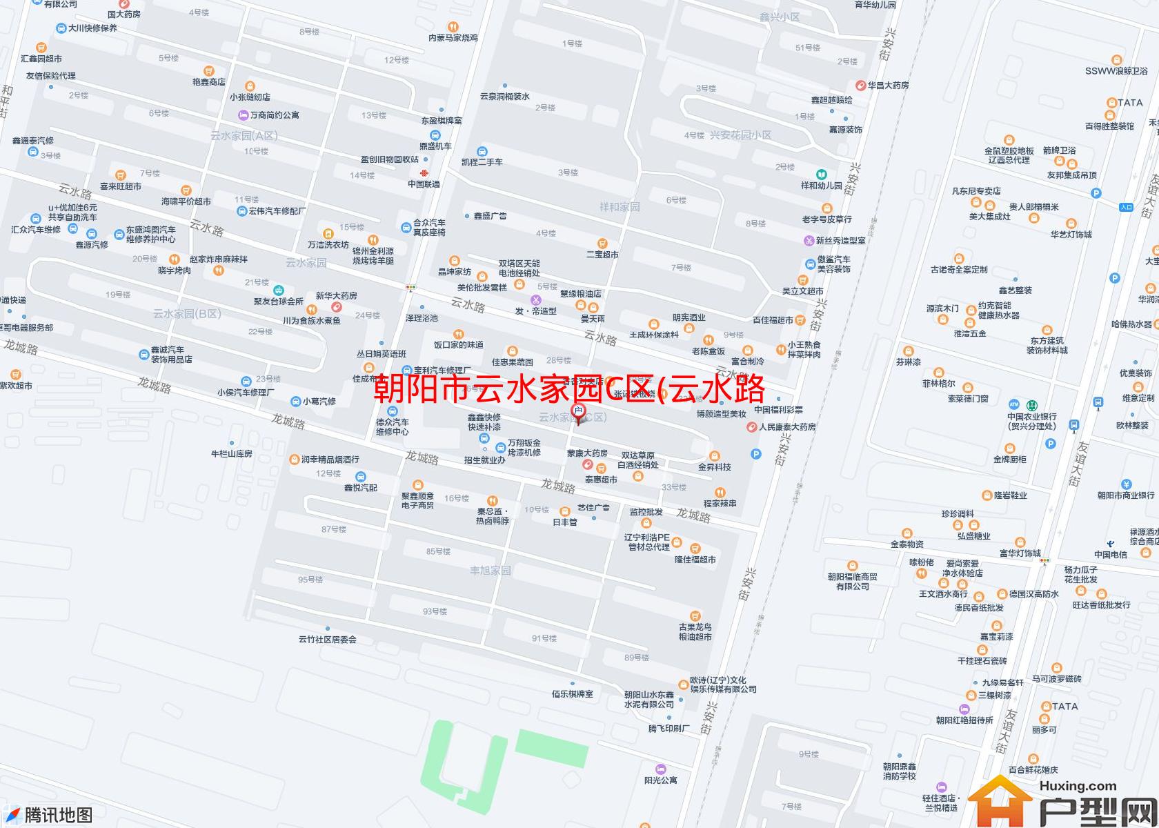 云水家园C区(云水路)小区 - 户型网