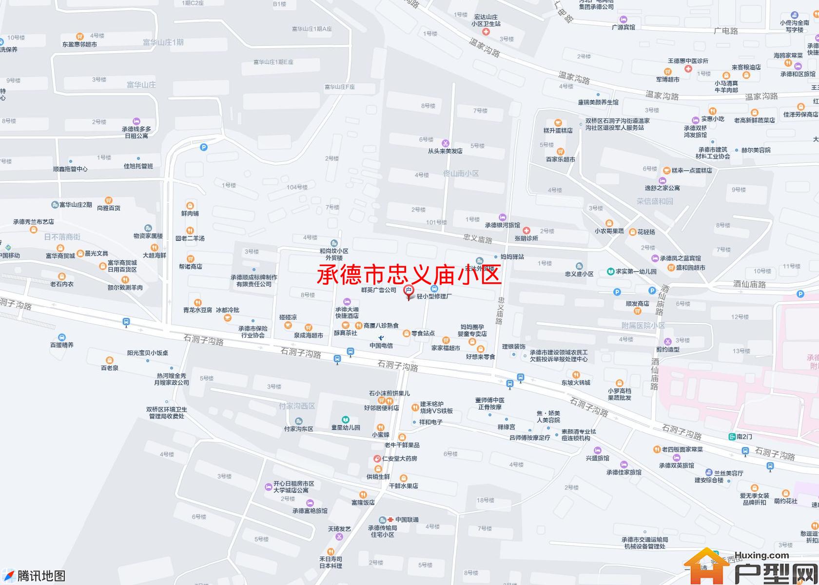 忠义庙小区小区 - 户型网