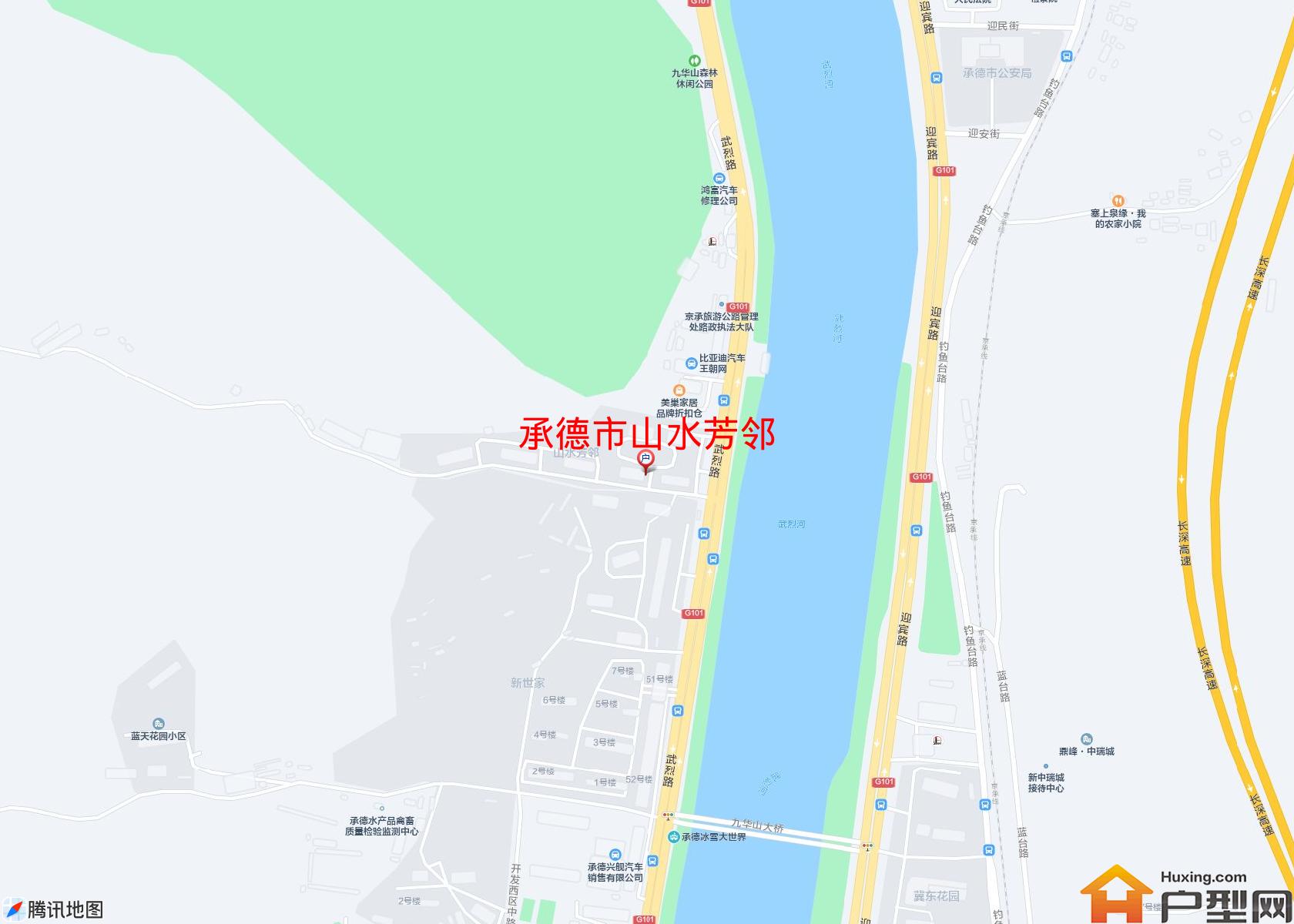 山水芳邻小区 - 户型网