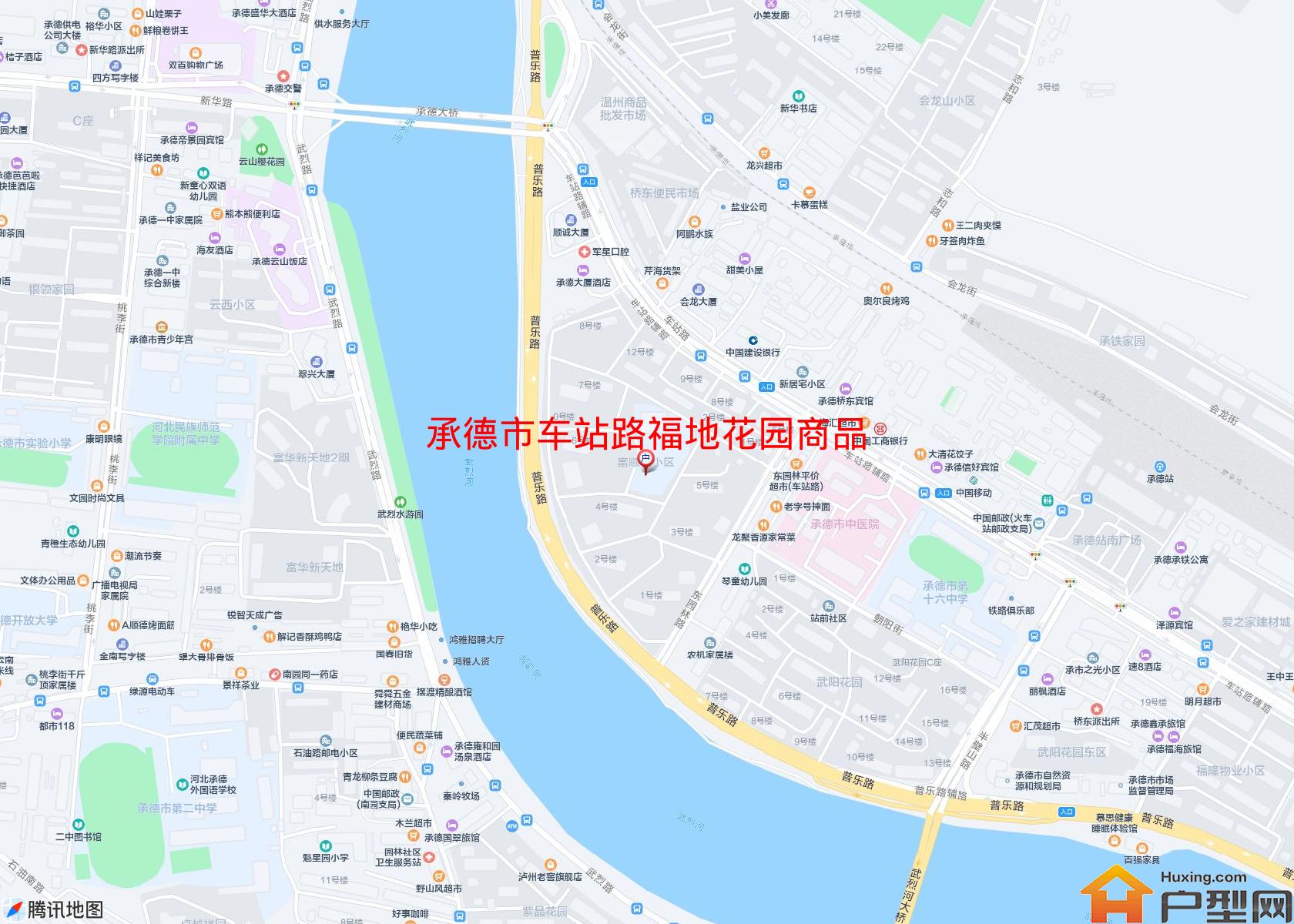 车站路福地花园商品小区 - 户型网