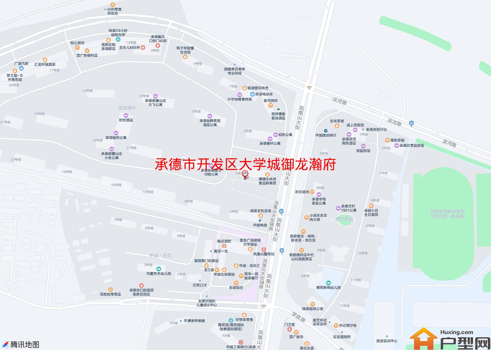 开发区大学城御龙瀚府小区 - 户型网