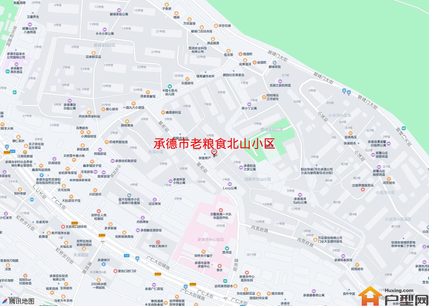 老粮食北山小区小区 - 户型网