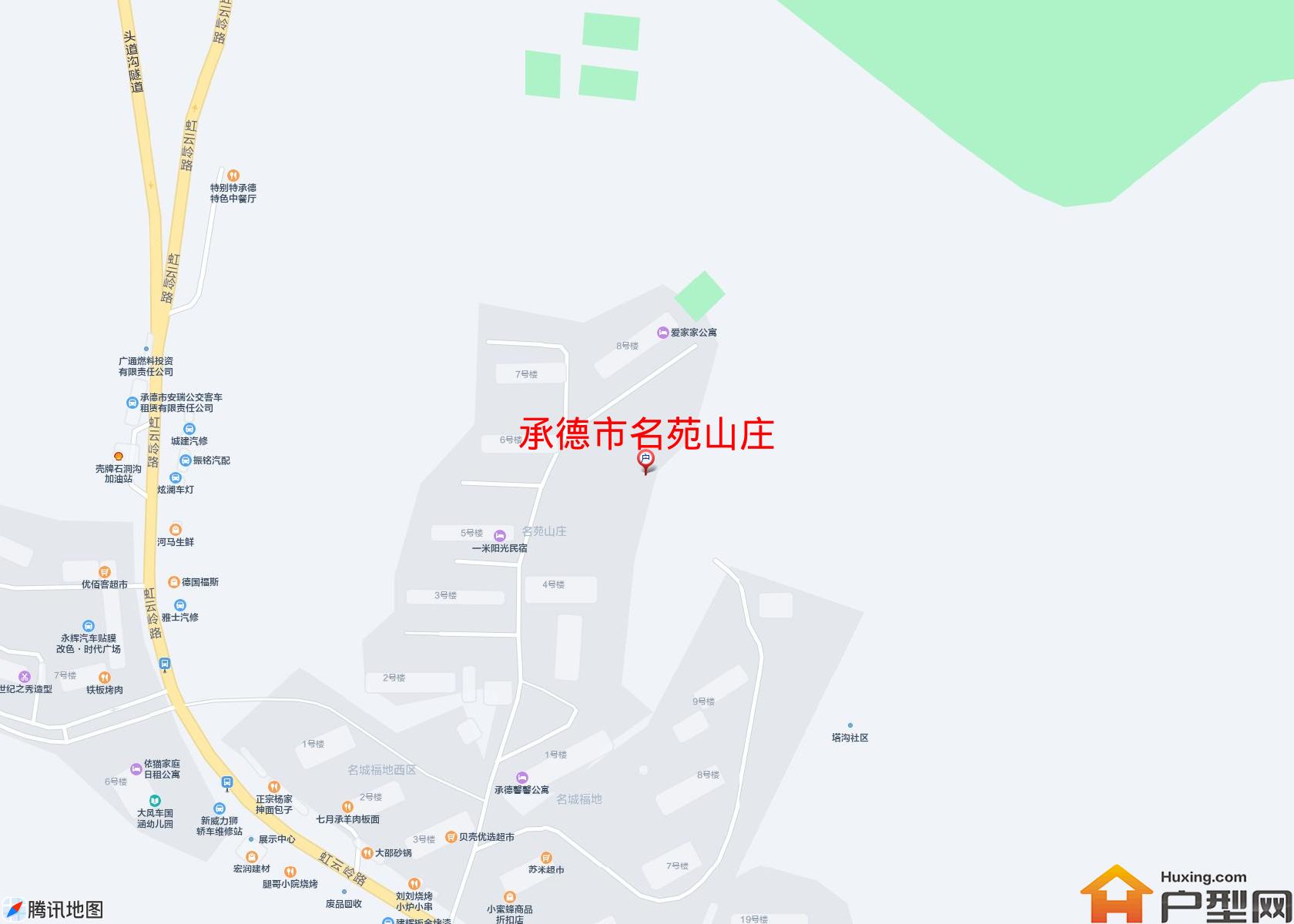 名苑山庄小区 - 户型网