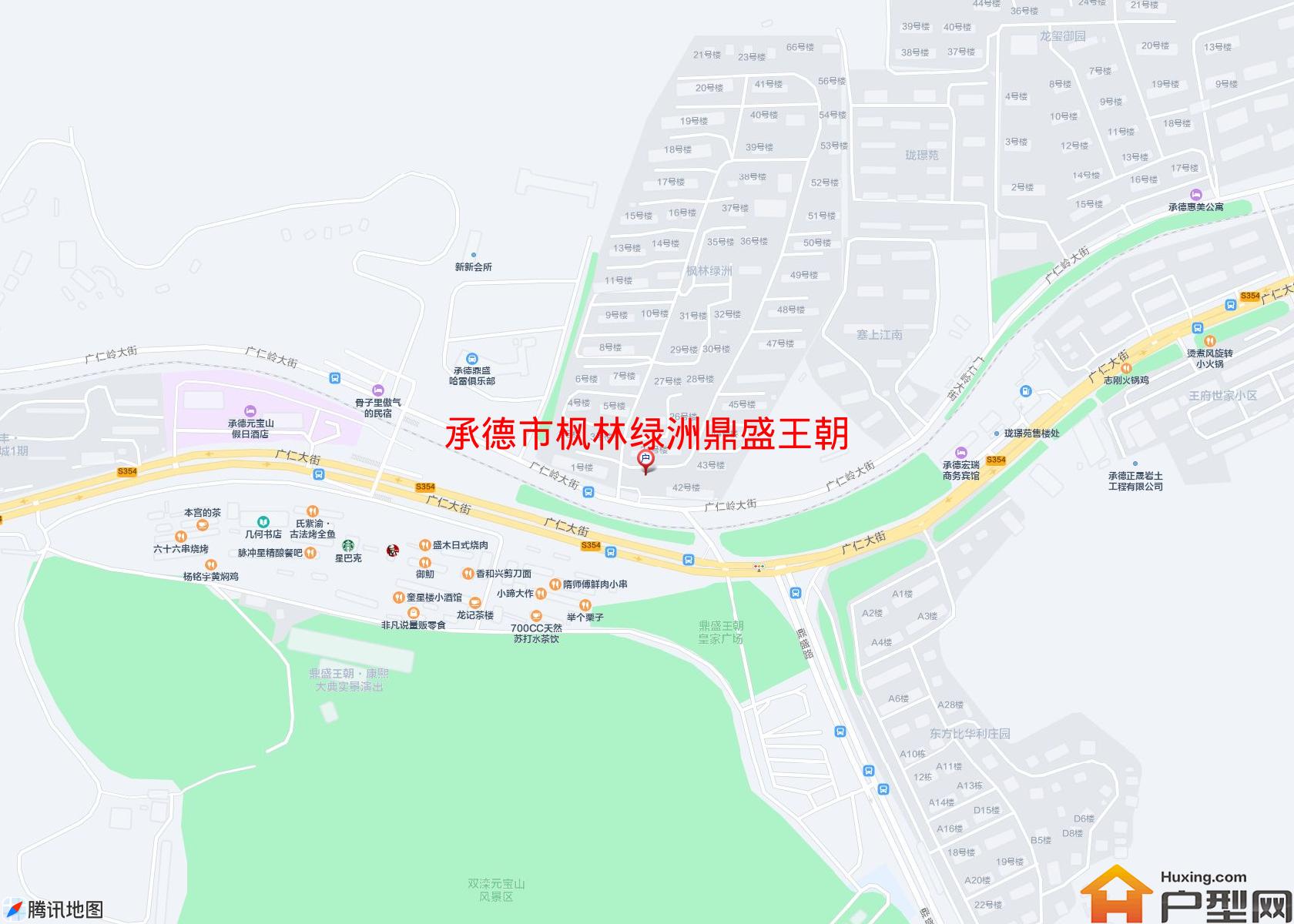 枫林绿洲鼎盛王朝小区 - 户型网