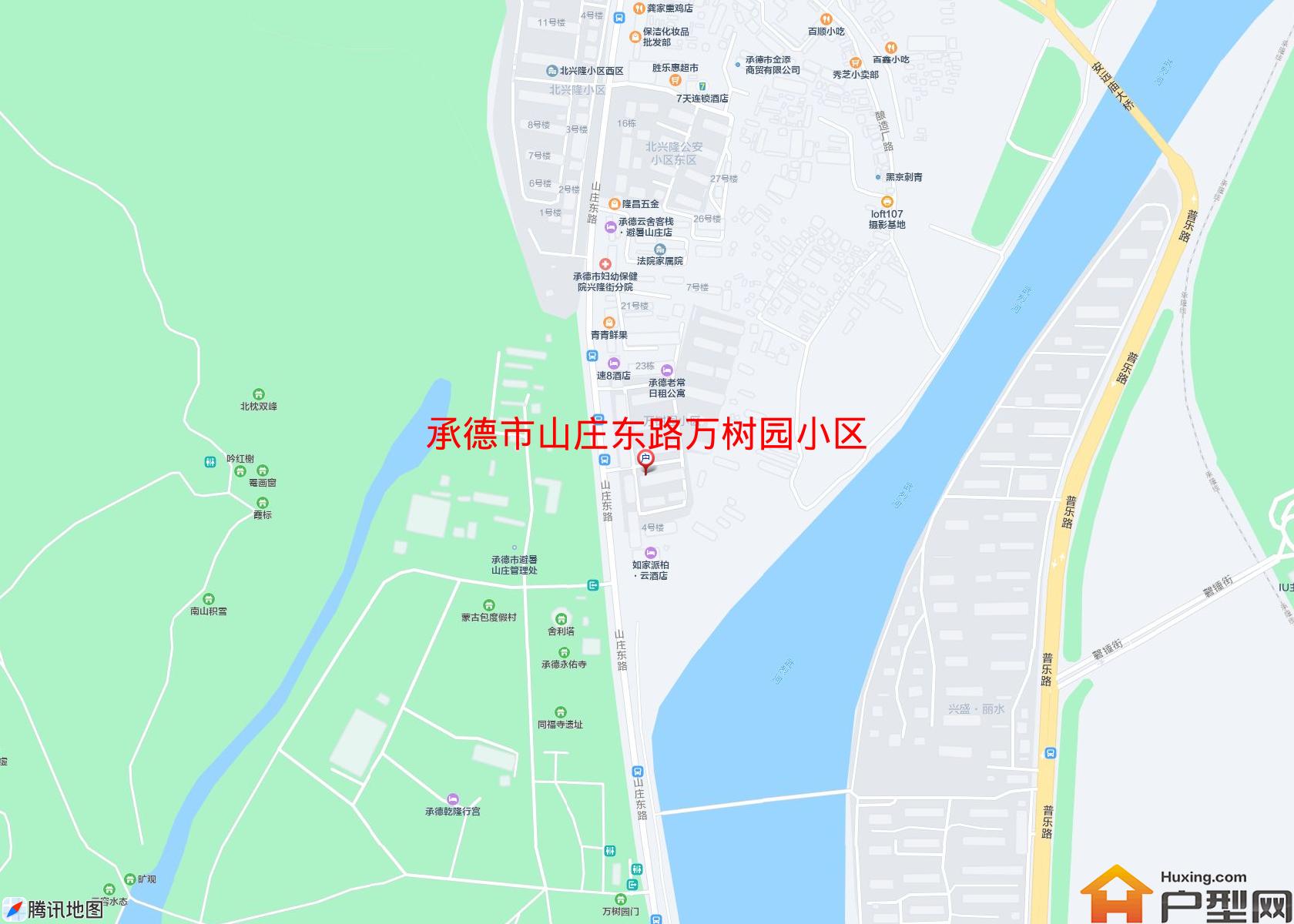 山庄东路万树园小区小区 - 户型网