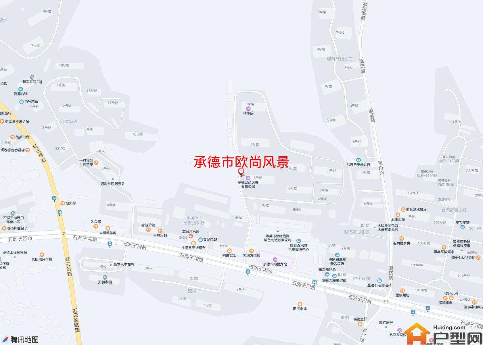 欧尚风景小区 - 户型网