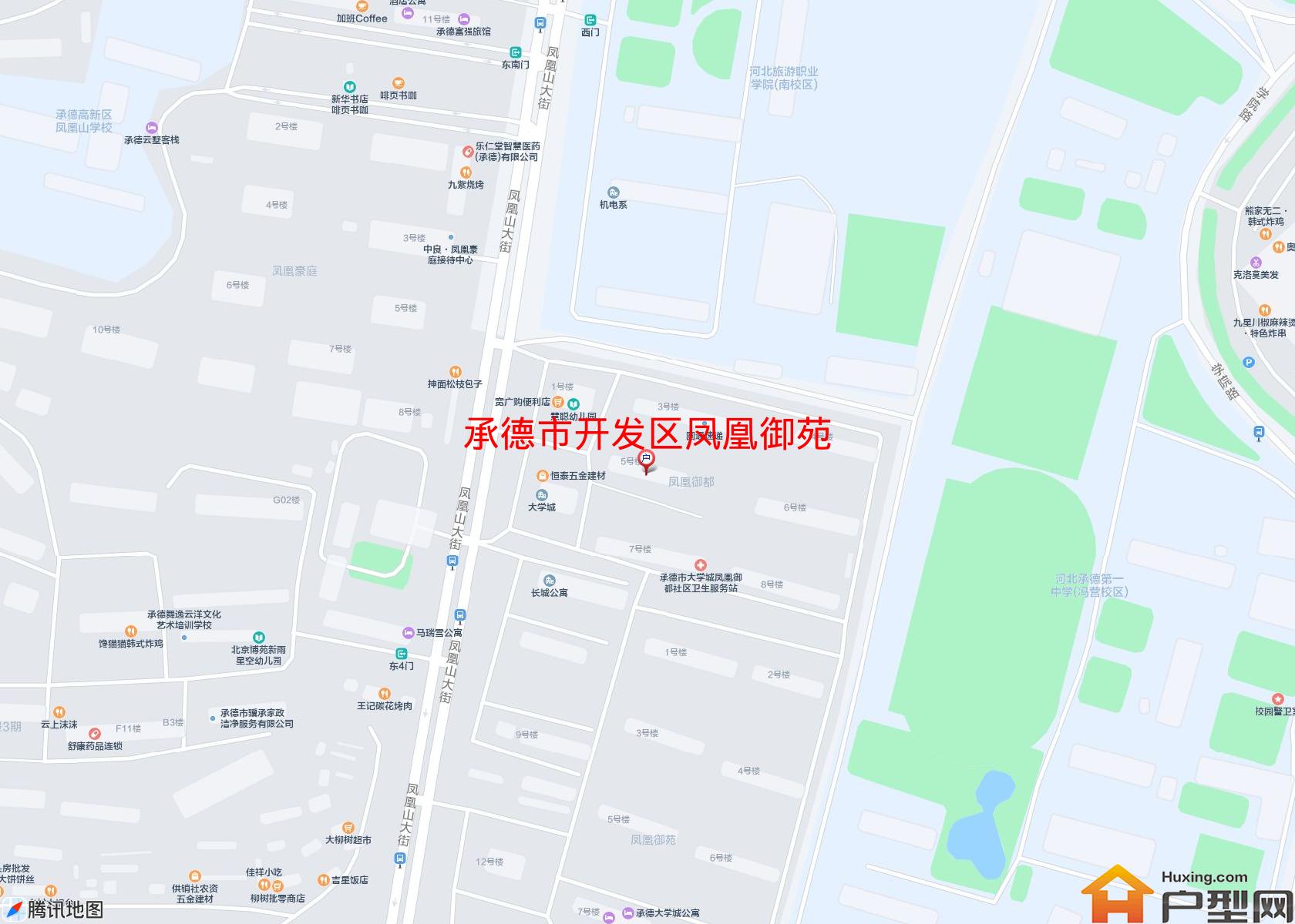 开发区凤凰御苑小区 - 户型网