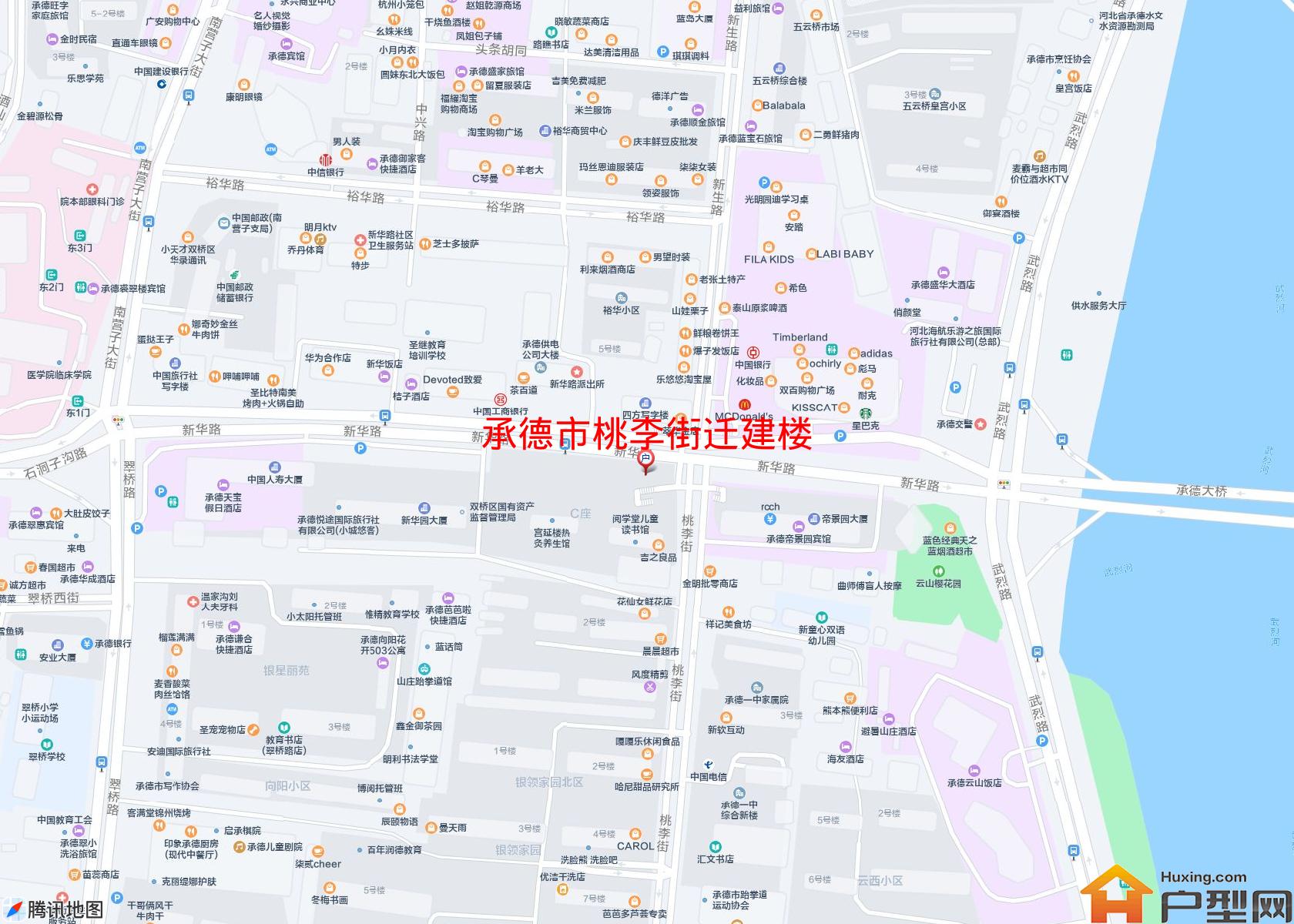 桃李街迁建楼小区 - 户型网
