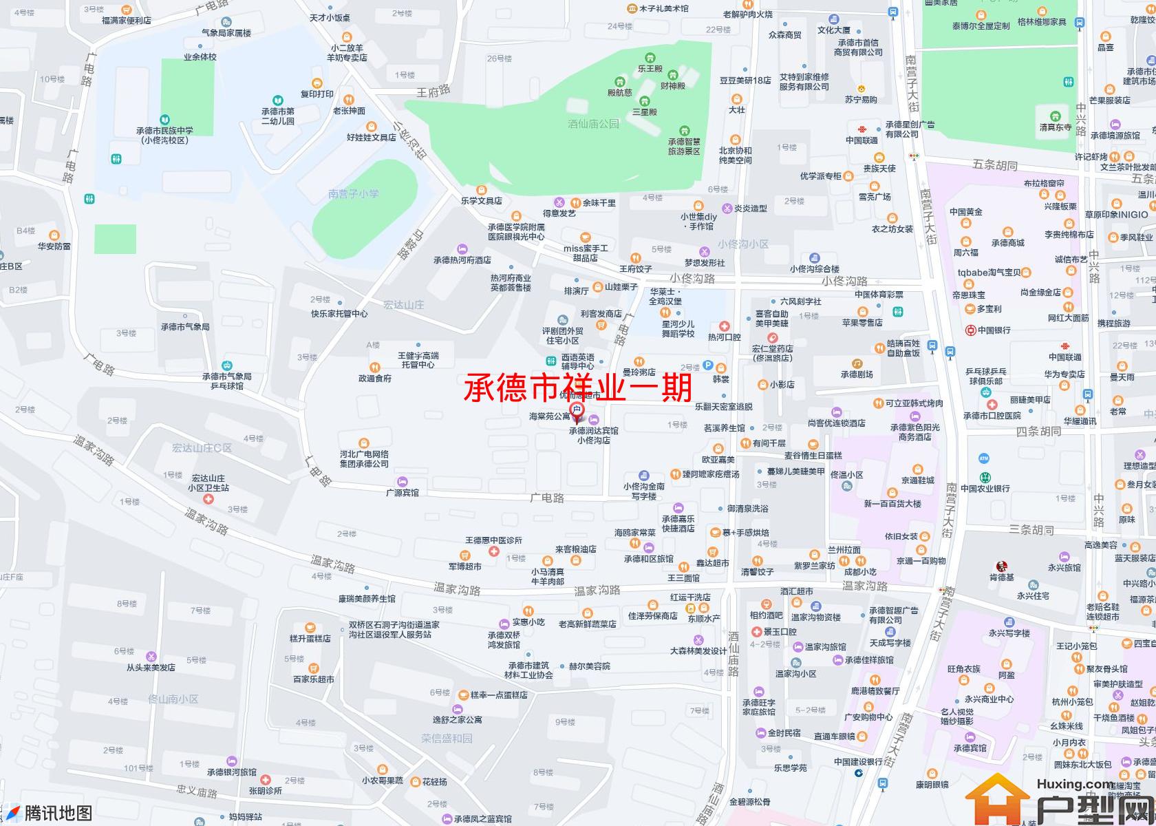 祥业一期小区 - 户型网