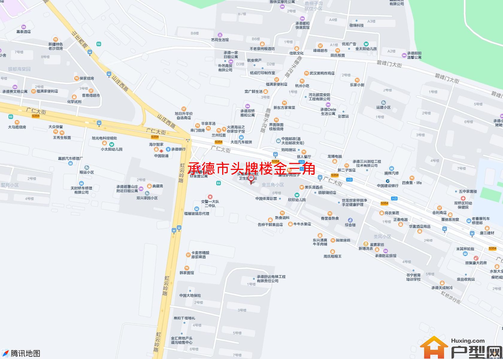 头牌楼金三角小区 - 户型网