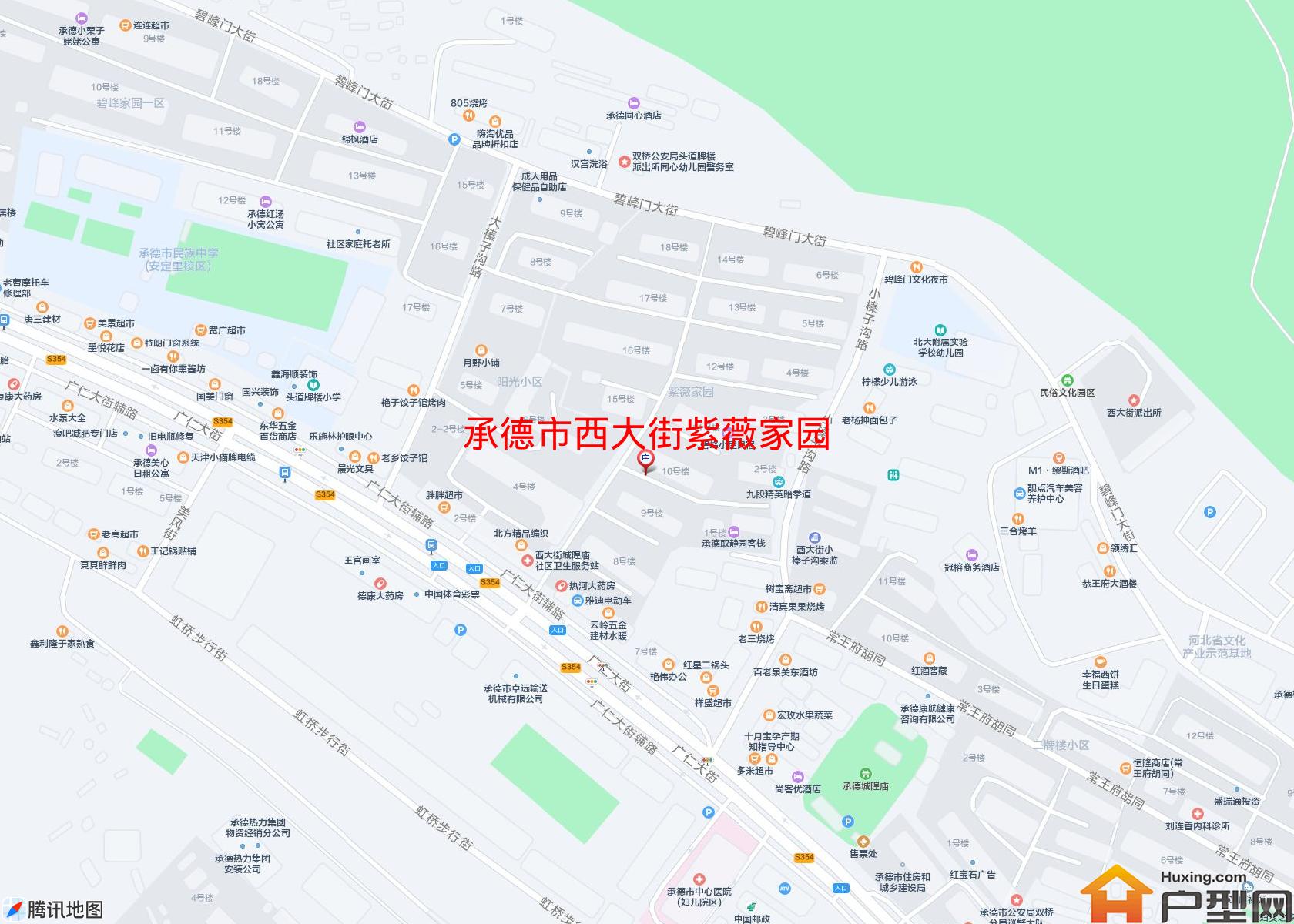 西大街紫薇家园小区 - 户型网