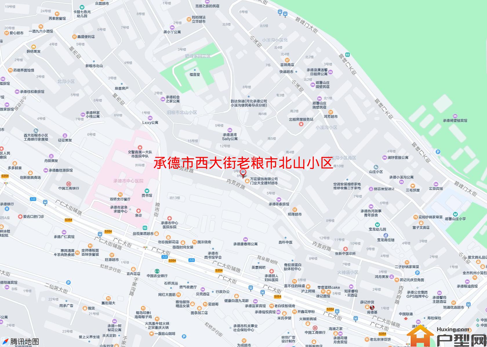 西大街老粮市北山小区小区 - 户型网