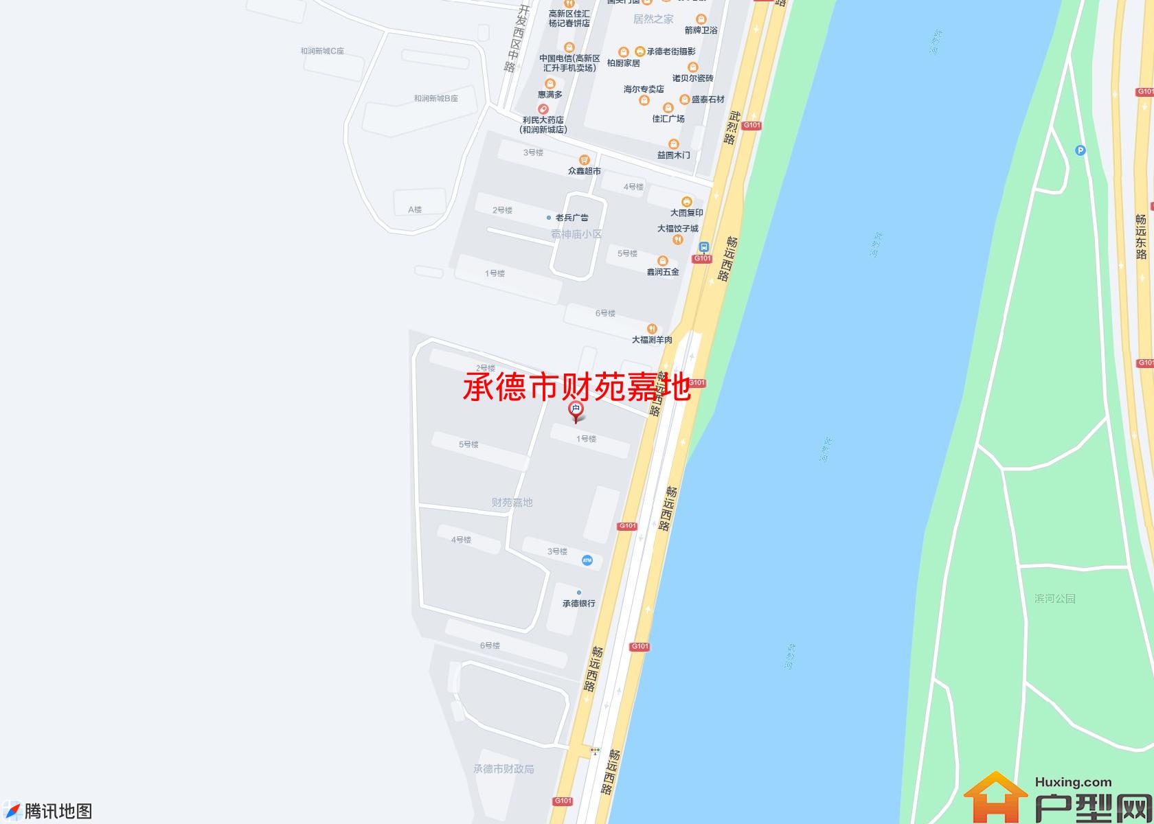 财苑嘉地小区 - 户型网