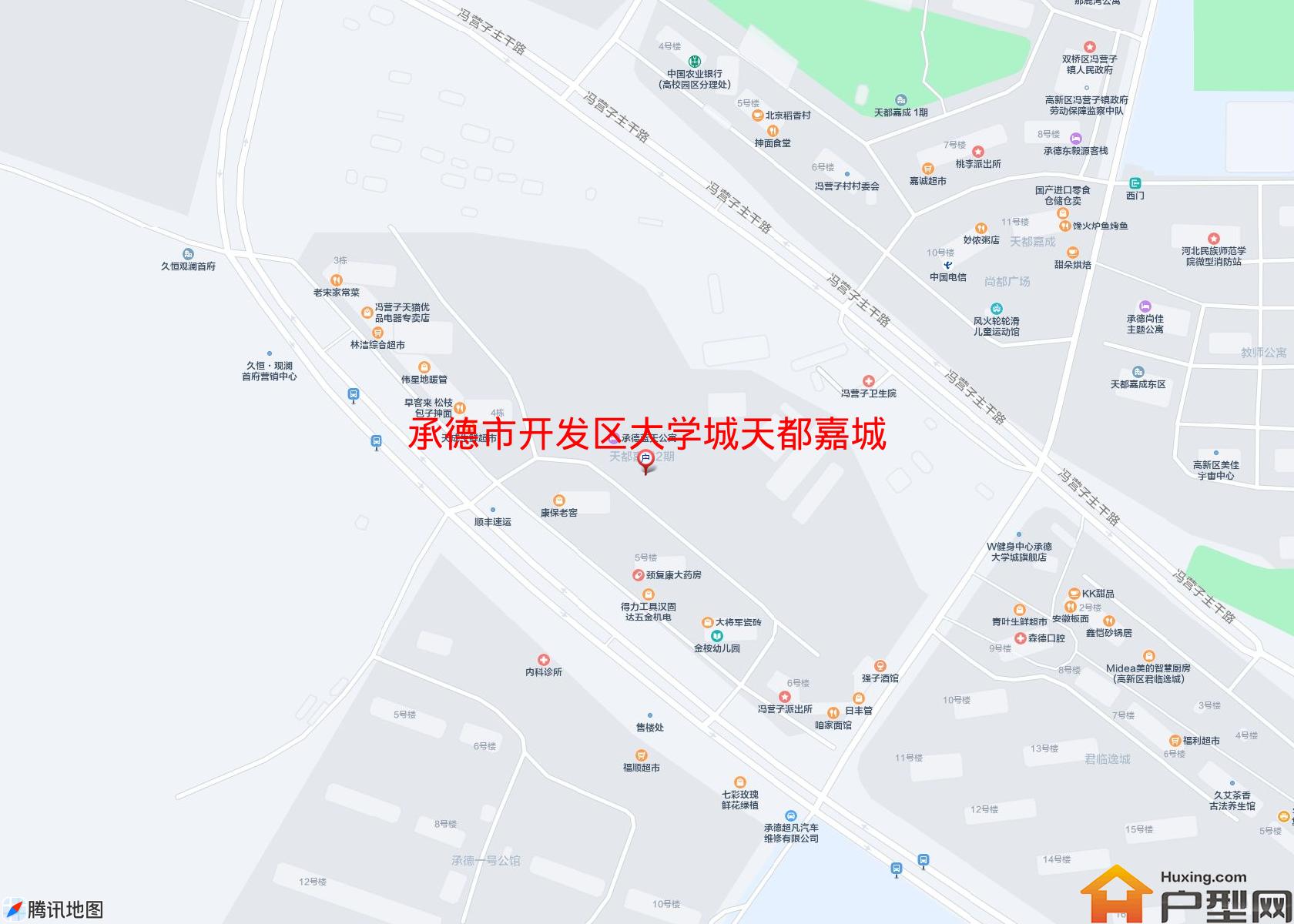 开发区大学城天都嘉城小区 - 户型网