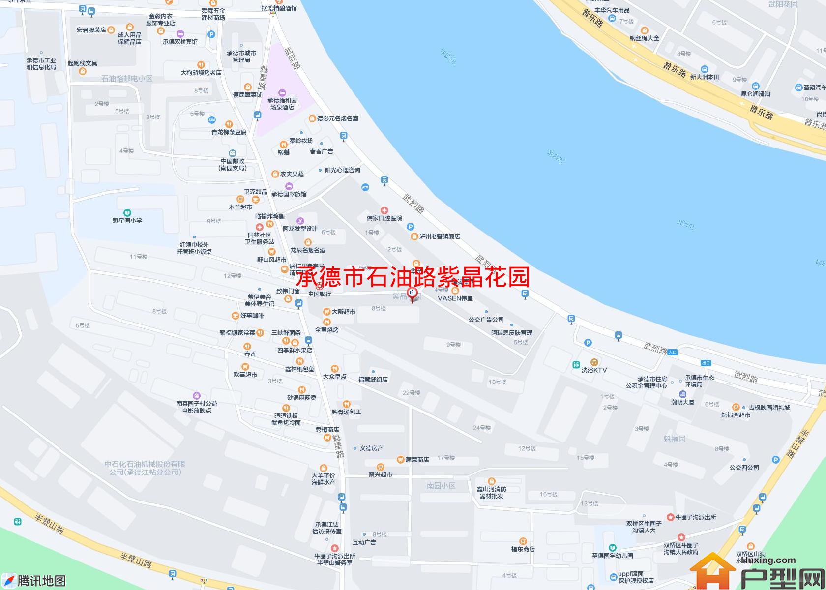 石油路紫晶花园小区 - 户型网