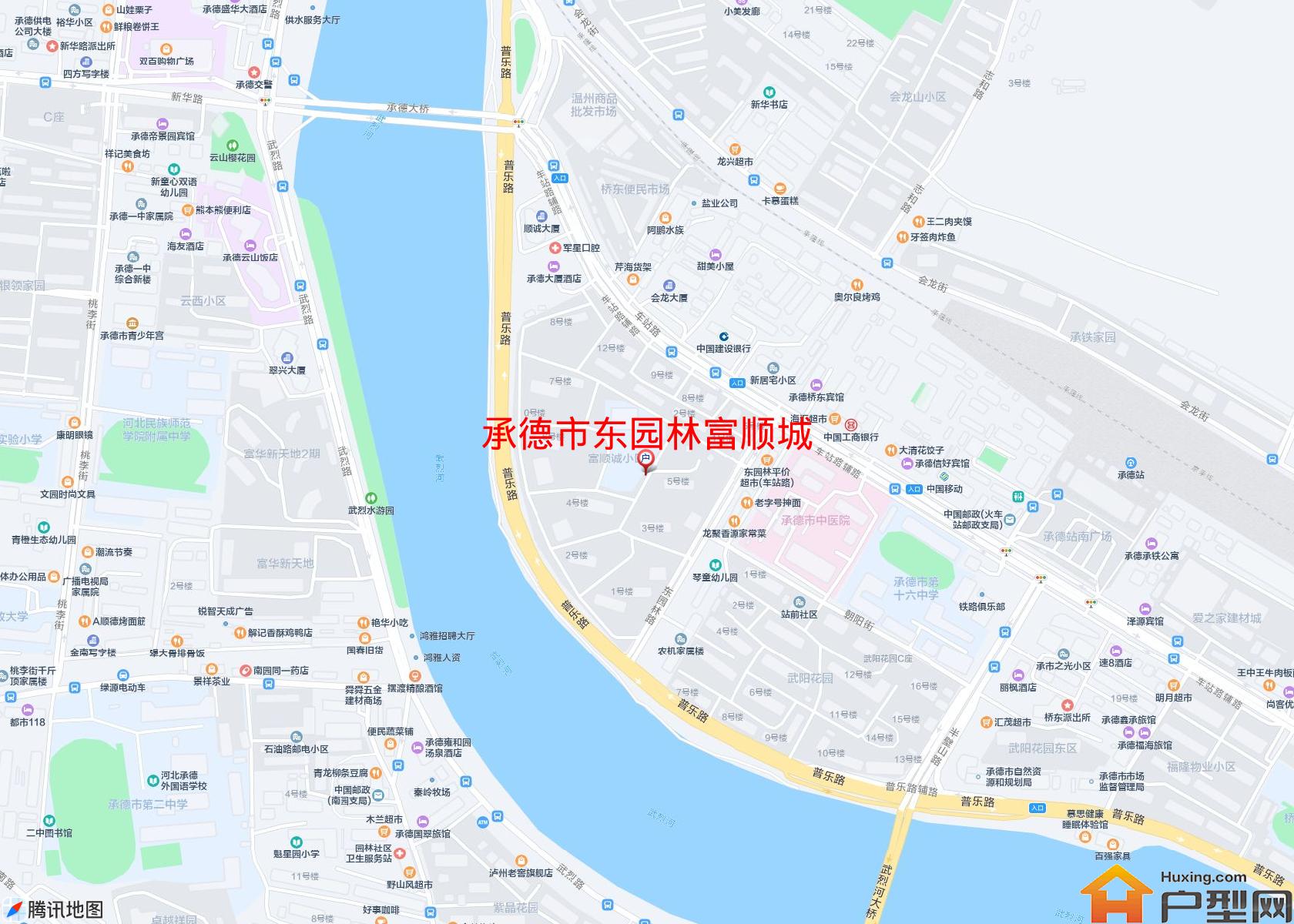 东园林富顺城小区 - 户型网