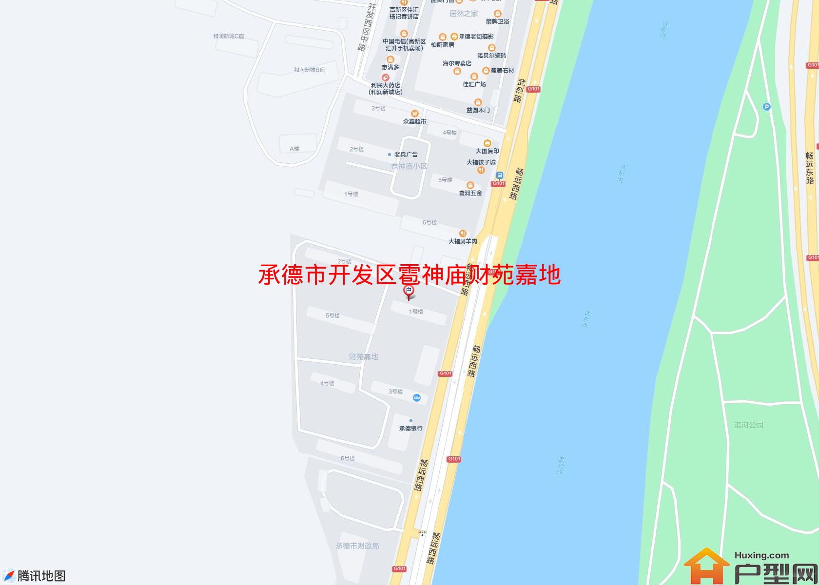 开发区雹神庙财苑嘉地小区 - 户型网