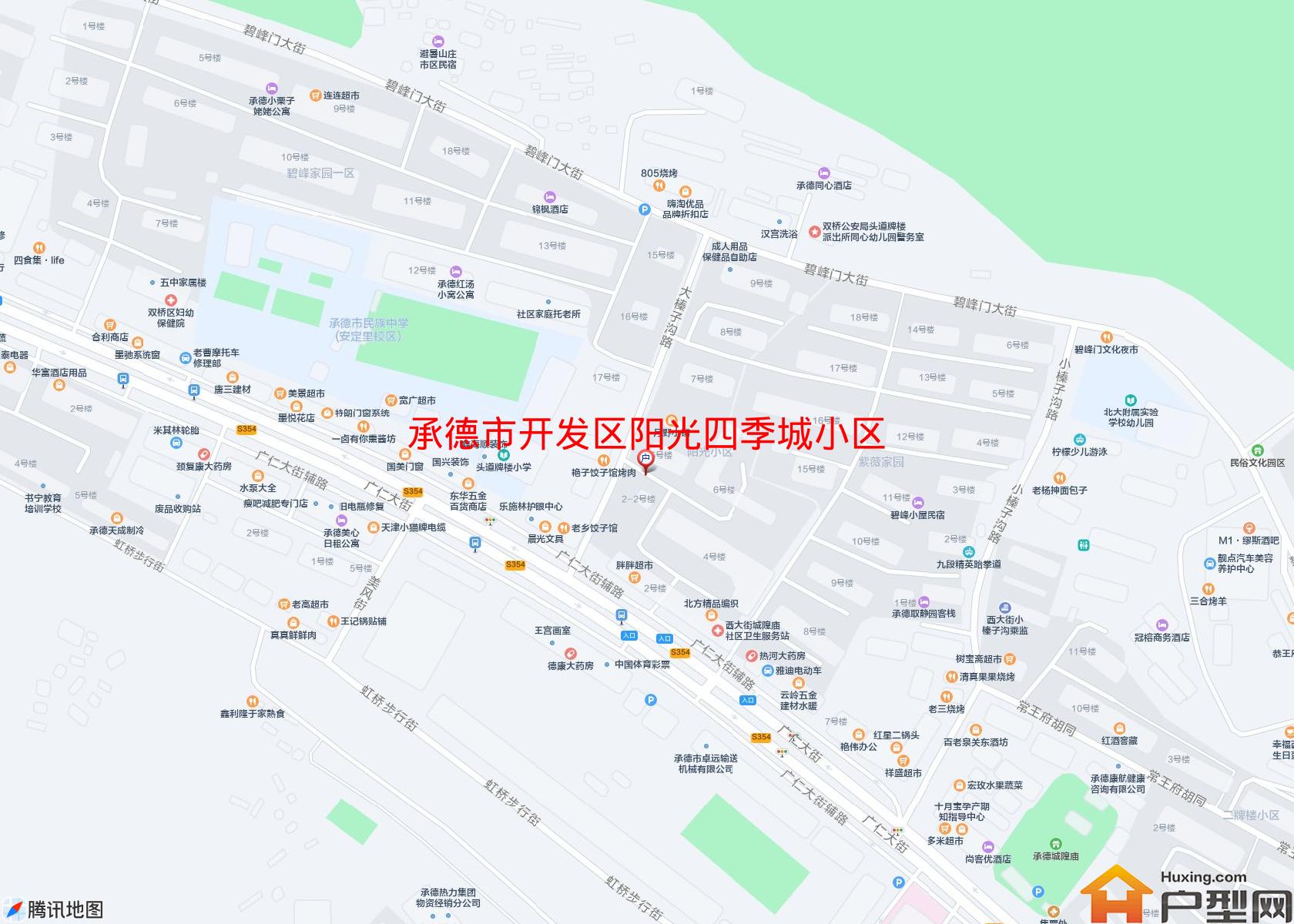 开发区阳光四季城小区小区 - 户型网