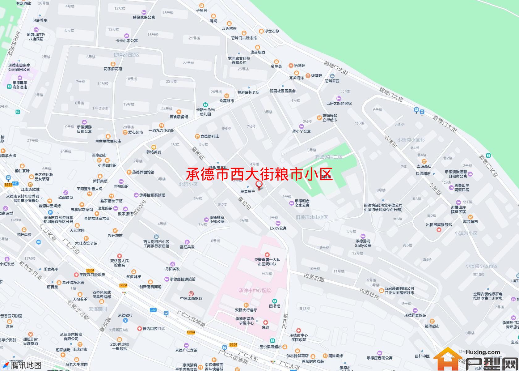 西大街粮市小区小区 - 户型网