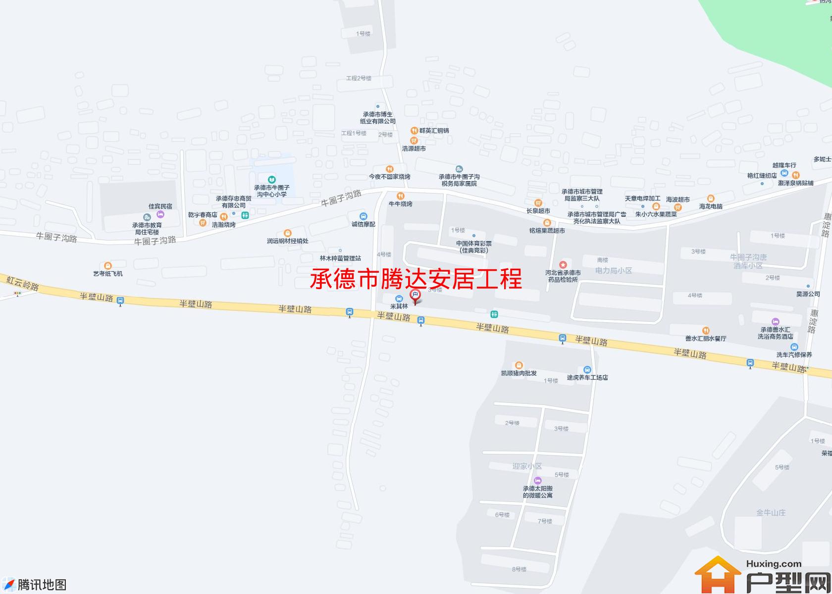 腾达安居工程小区 - 户型网