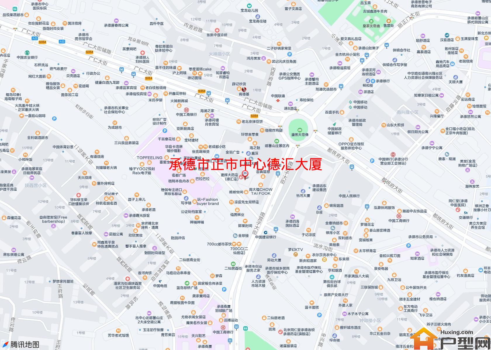 正市中心德汇大厦小区 - 户型网