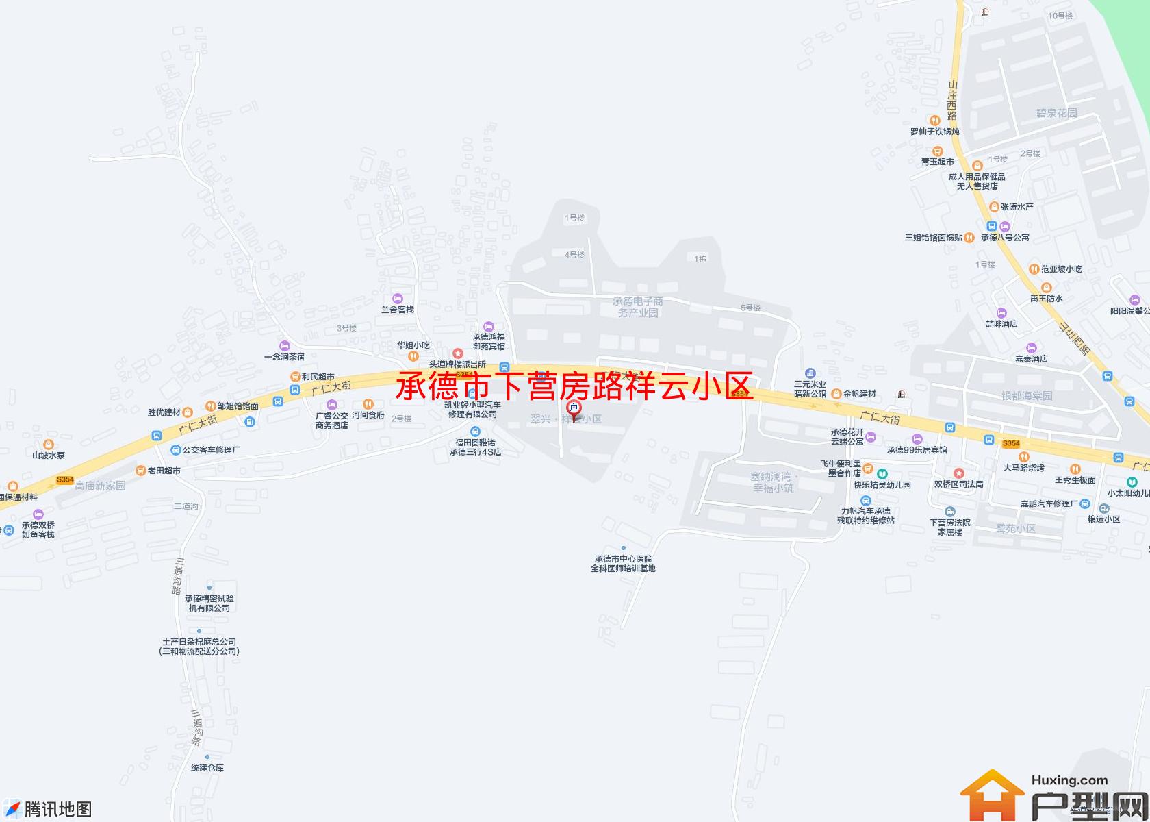 下营房路祥云小区小区 - 户型网