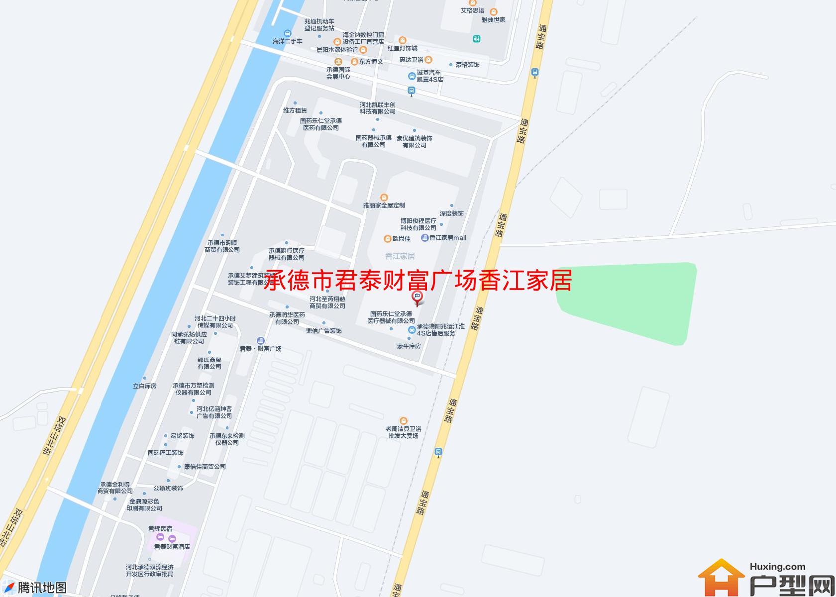 君泰财富广场香江家居小区 - 户型网