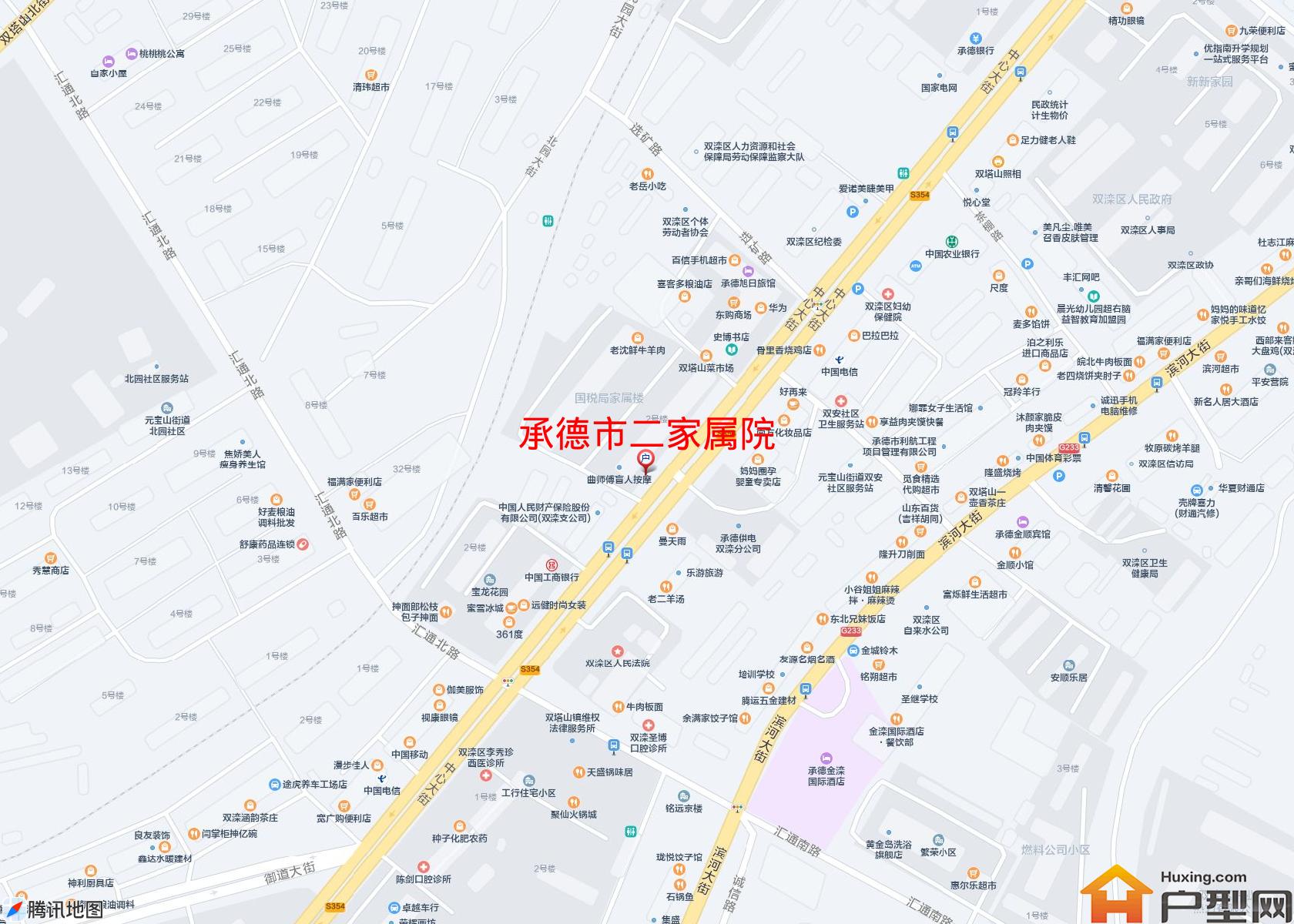 二家属院小区 - 户型网